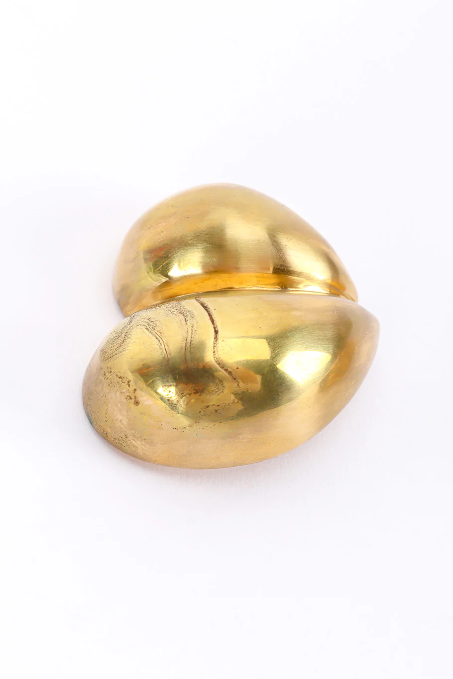 Abstract Heart Earrings - Image 6