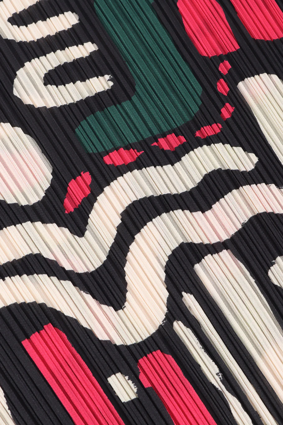 Abstract Pleated Oval Top - Image 8
