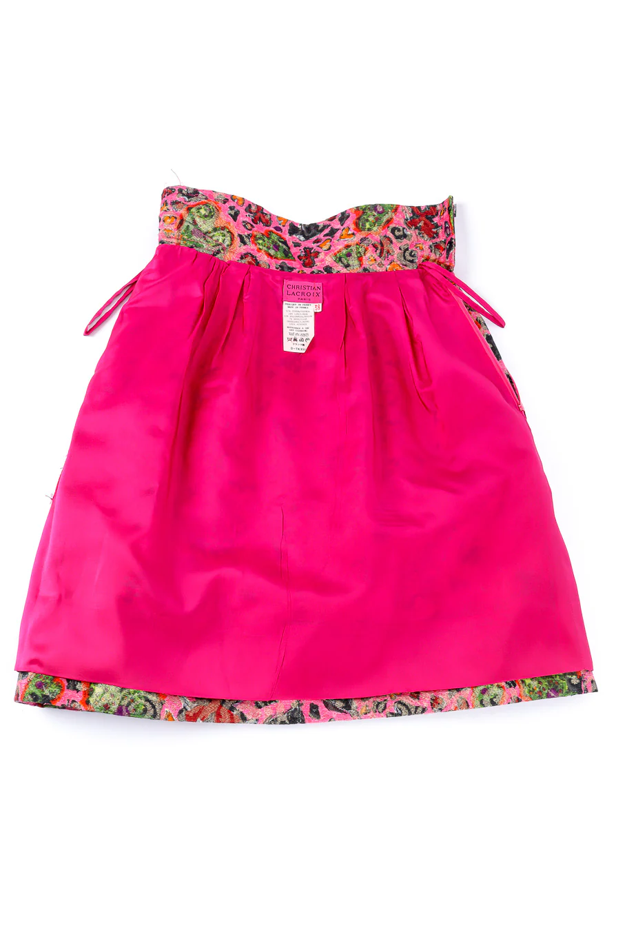 Abstract Print Skirt - Image 6