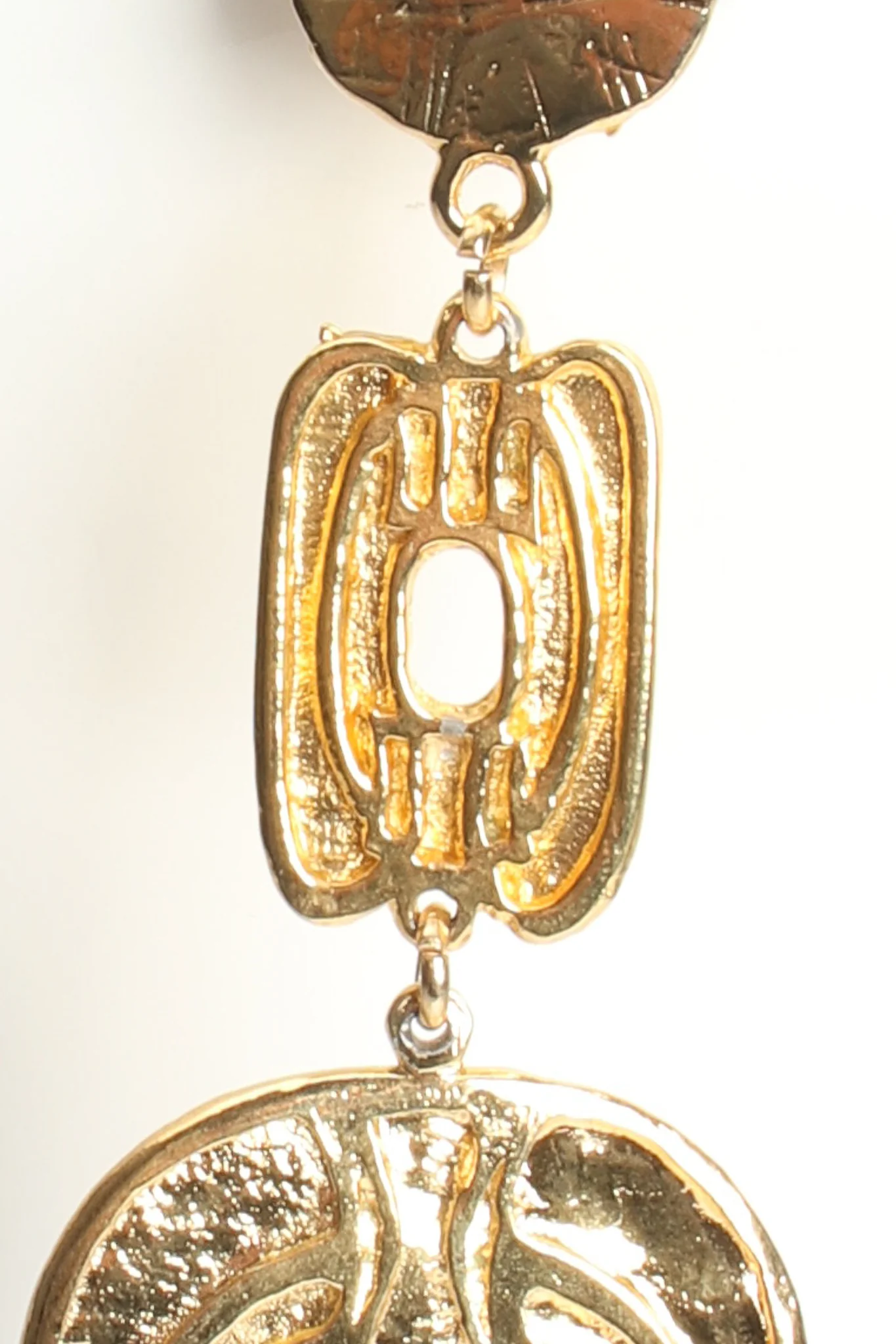 Abstract Saddle Drop Earrings - Image 7