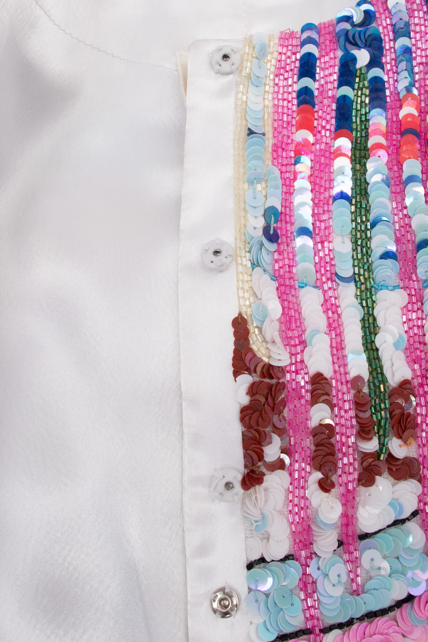 Abstract Sequin Jacket - Image 11