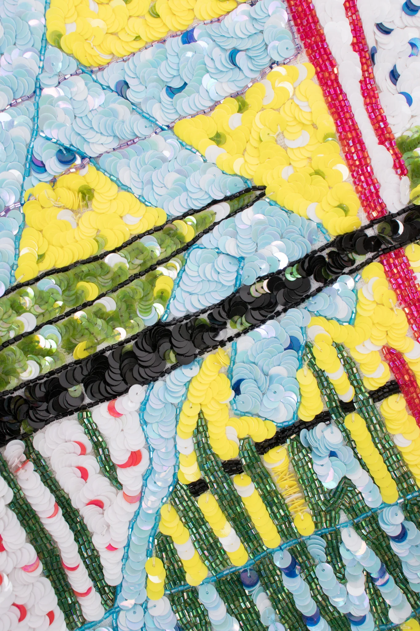 Abstract Sequin Jacket - Image 14