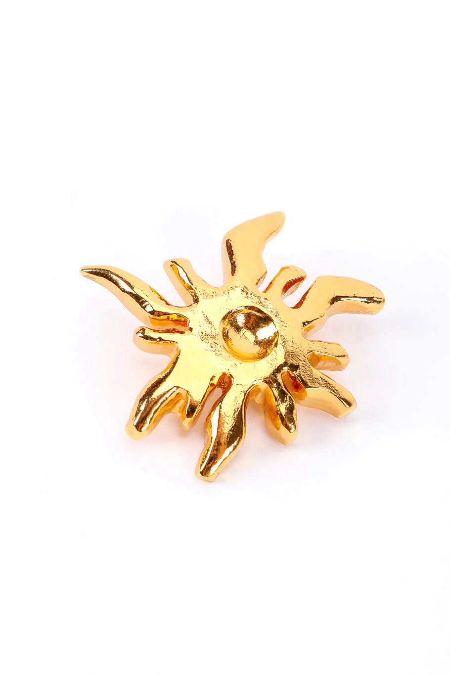 Abstract Sunburst Earrings - Image 4