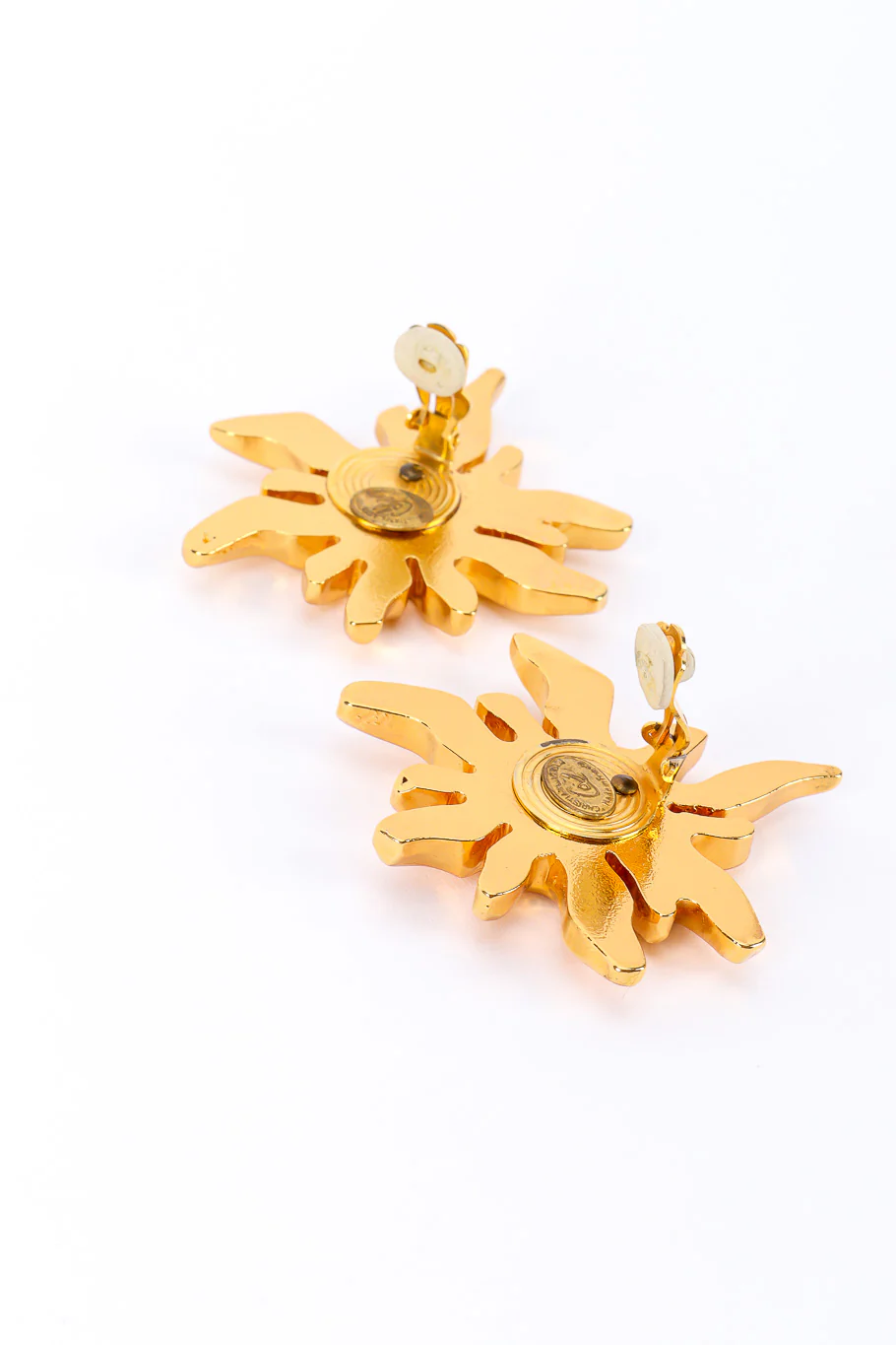 Abstract Sunburst Earrings - Image 6