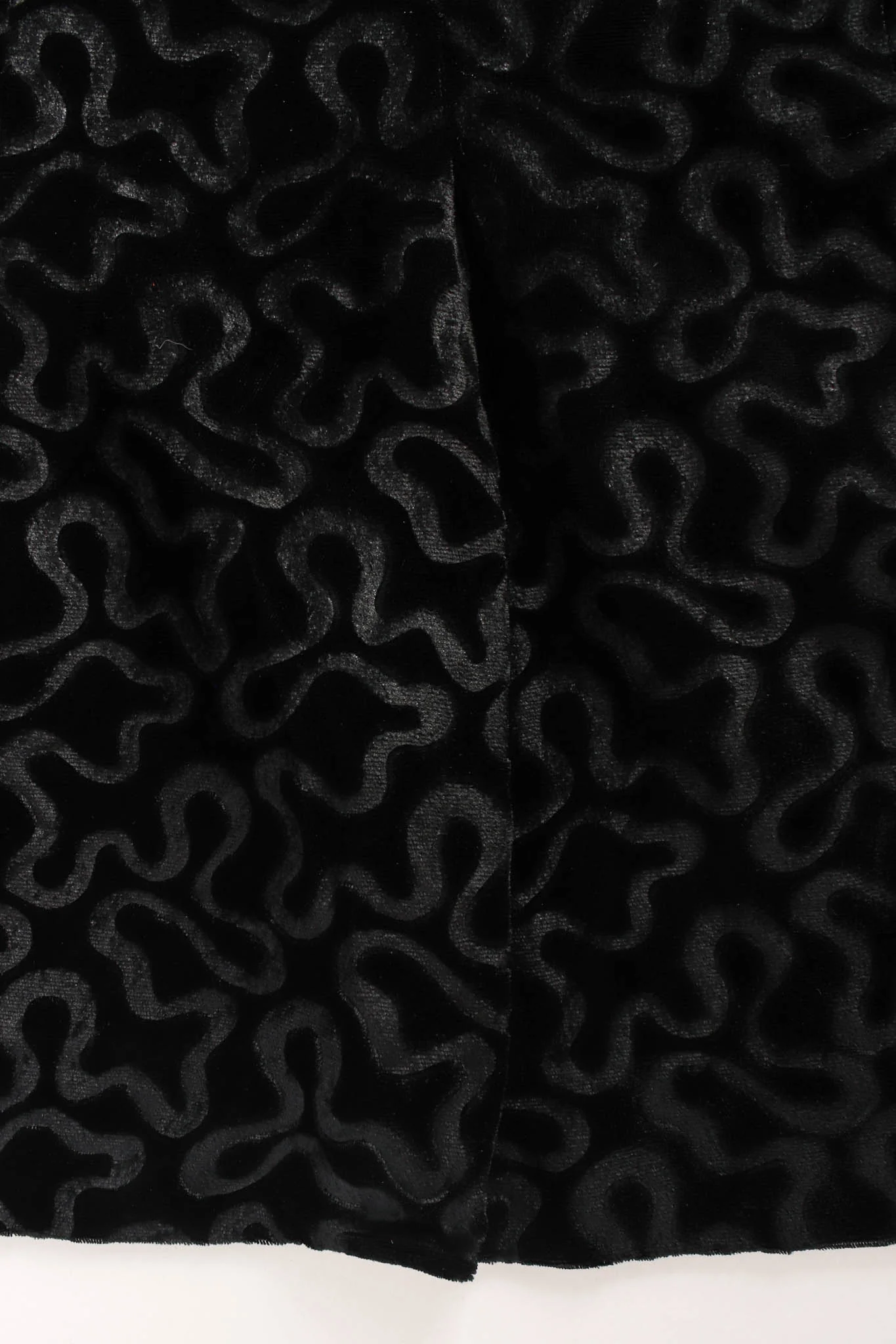 Abstract Swirl Burnout Velvet Blazer - Image 10