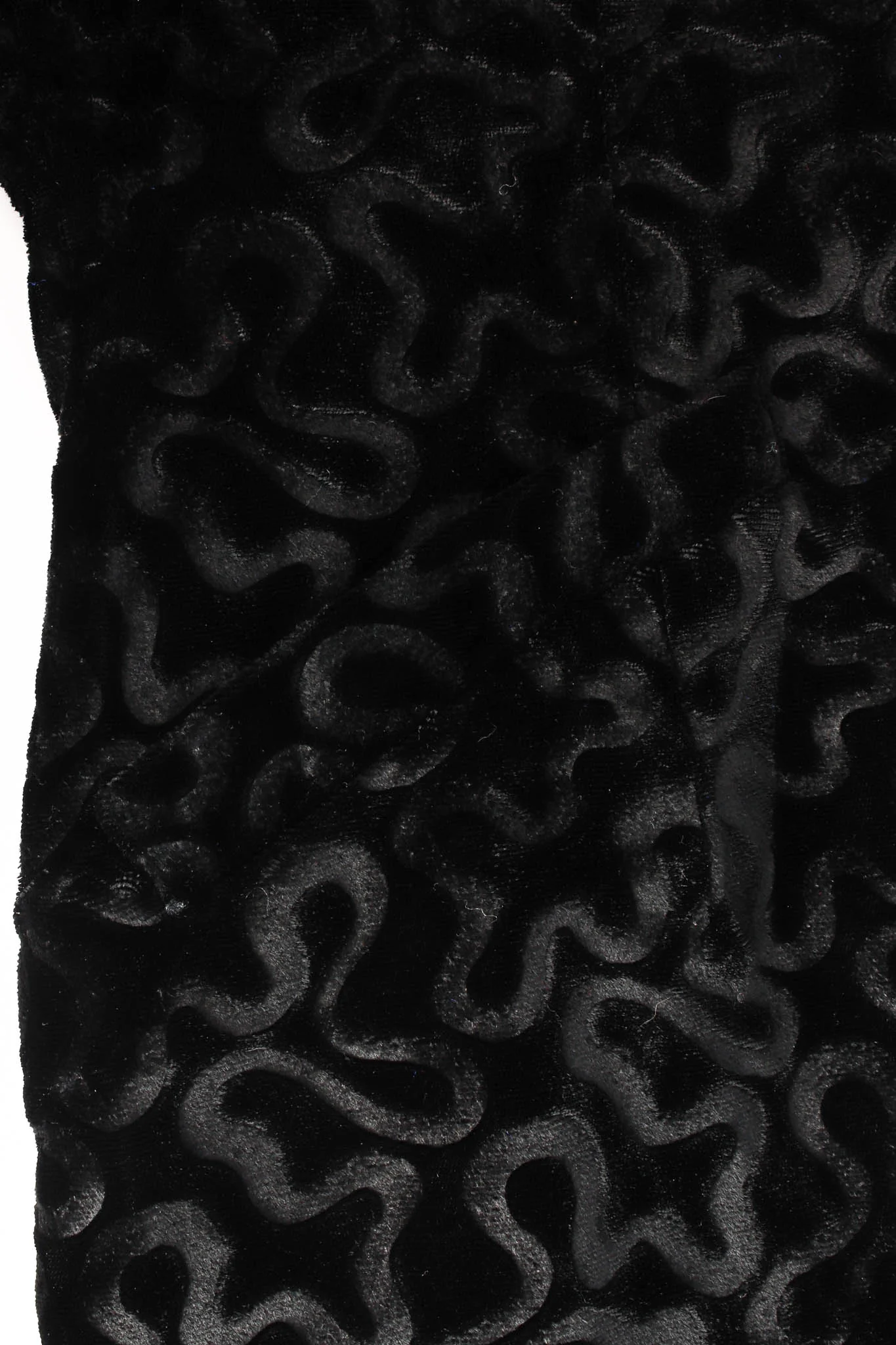 Abstract Swirl Burnout Velvet Blazer - Image 9