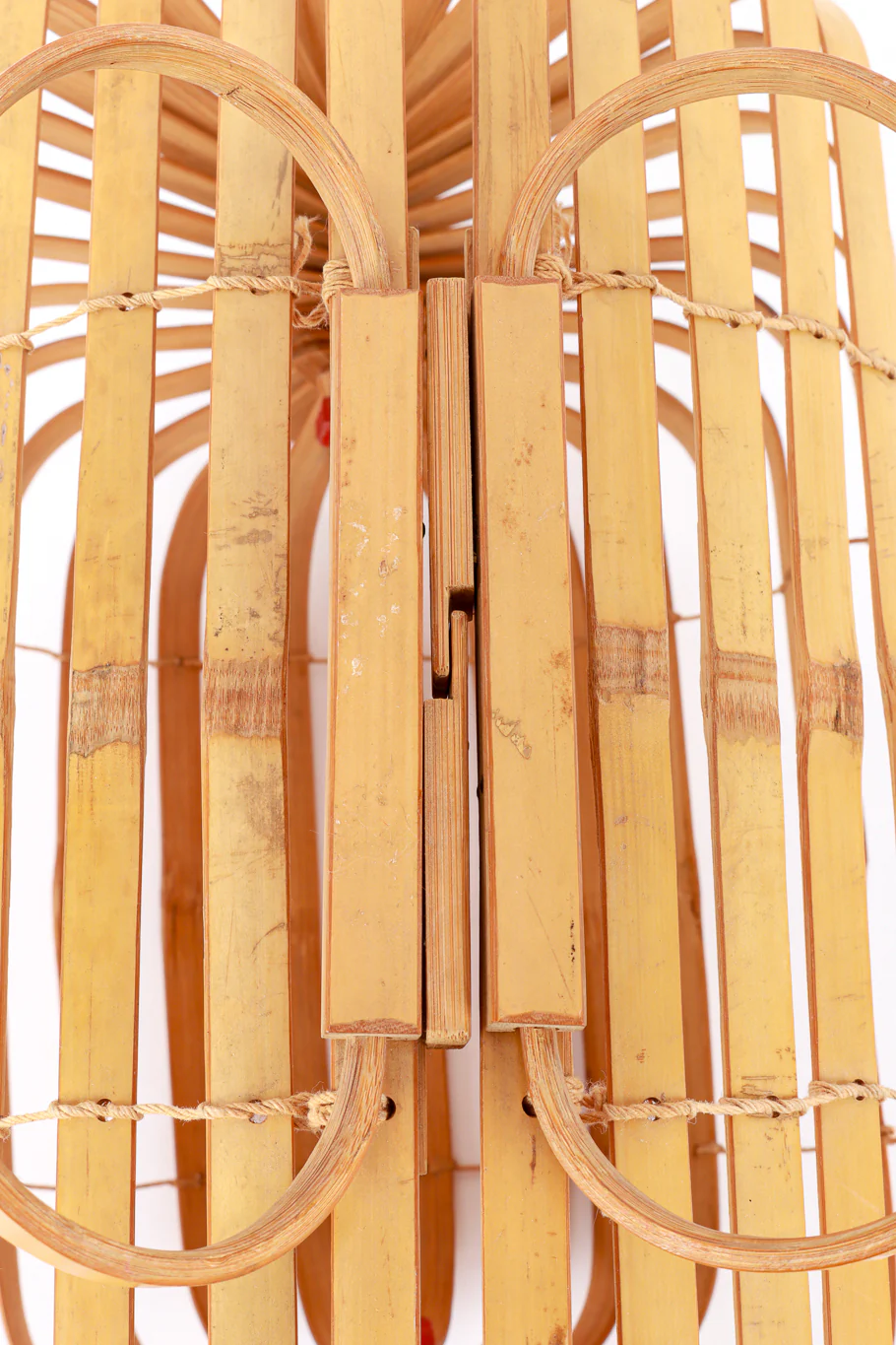 Accordion Bamboo Basket Bag II - Image 6