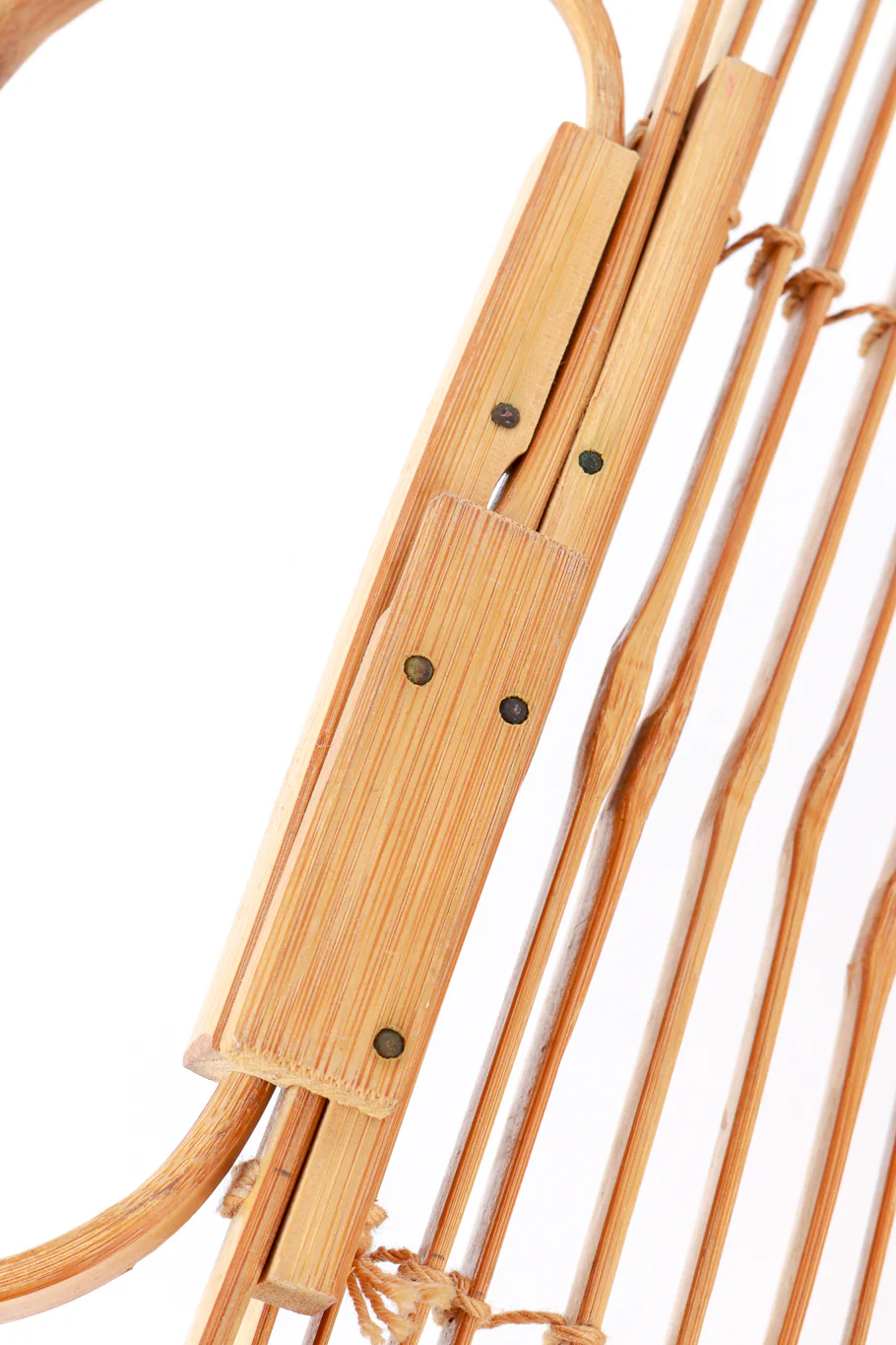 Accordion Bamboo Basket Bag II - Image 8