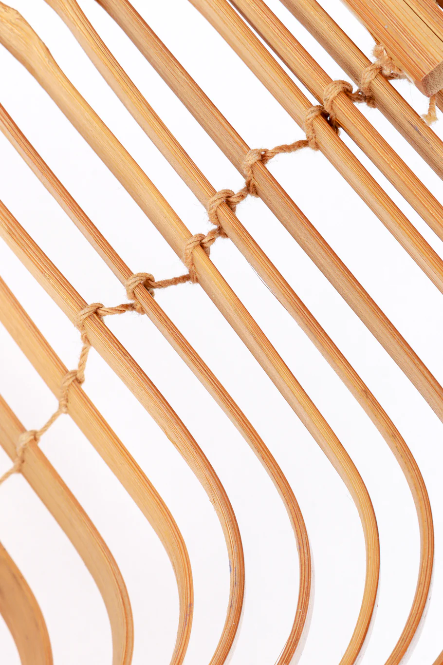 Accordion Bamboo Basket Bag II - Image 9