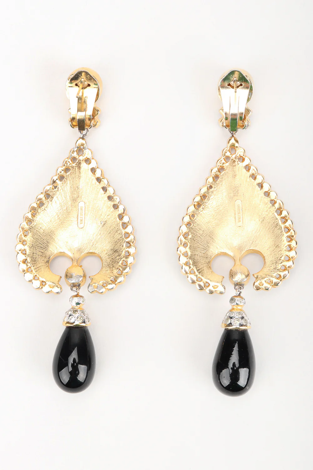 Ace Of Spades Enamel Earrings - Image 6