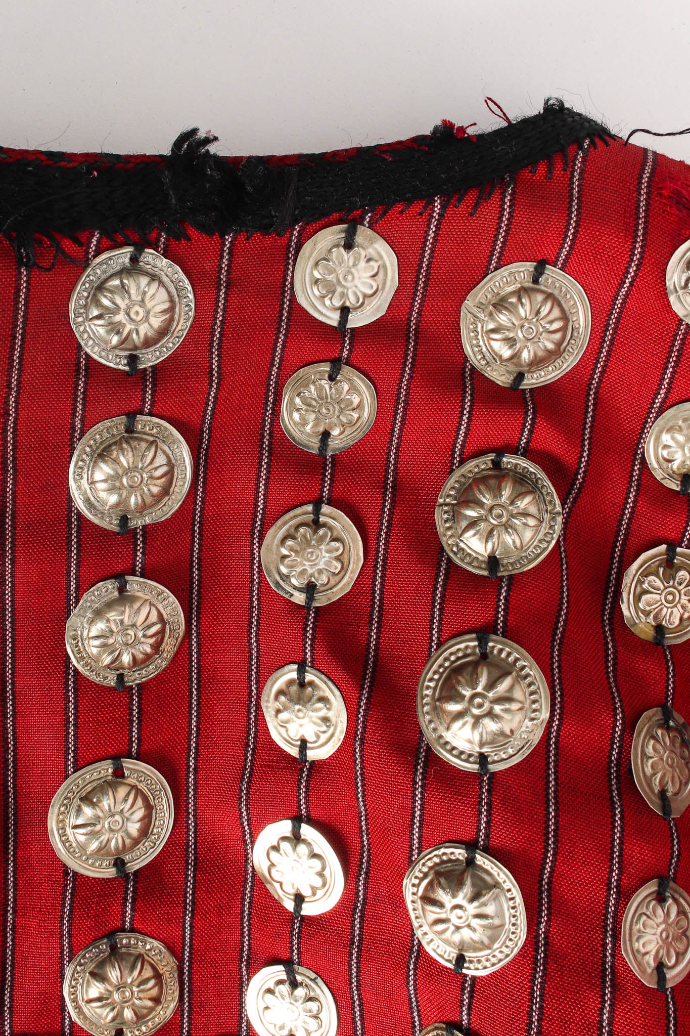 Afghan Embroidered Coin Charm Bell Coat - Image 6