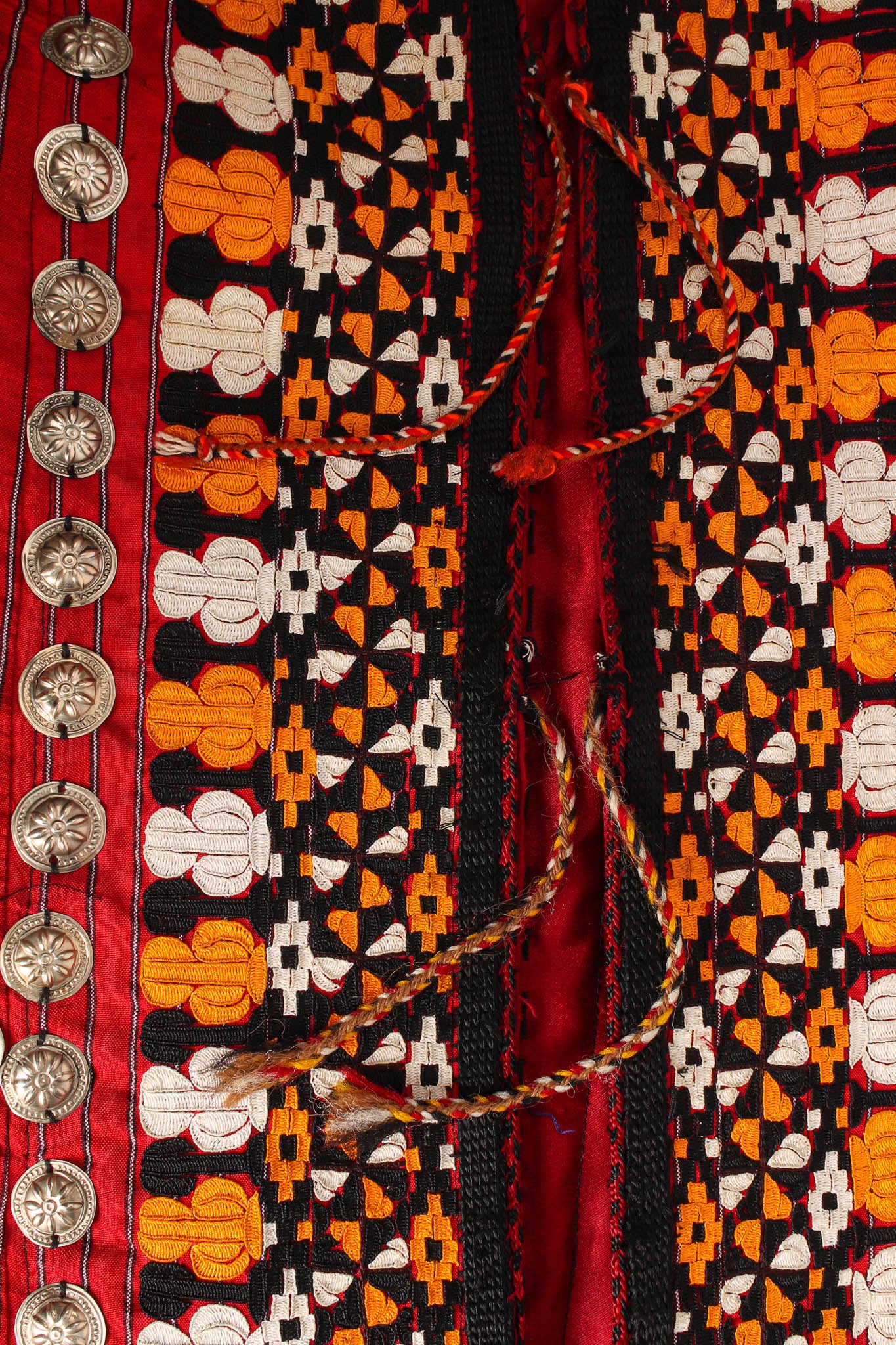 Afghan Embroidered Coin Charm Bell Coat - Image 7