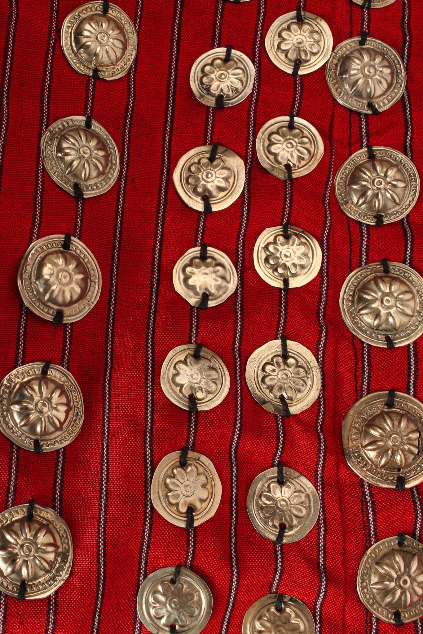 Afghan Embroidered Coin Charm Bell Coat - Image 9