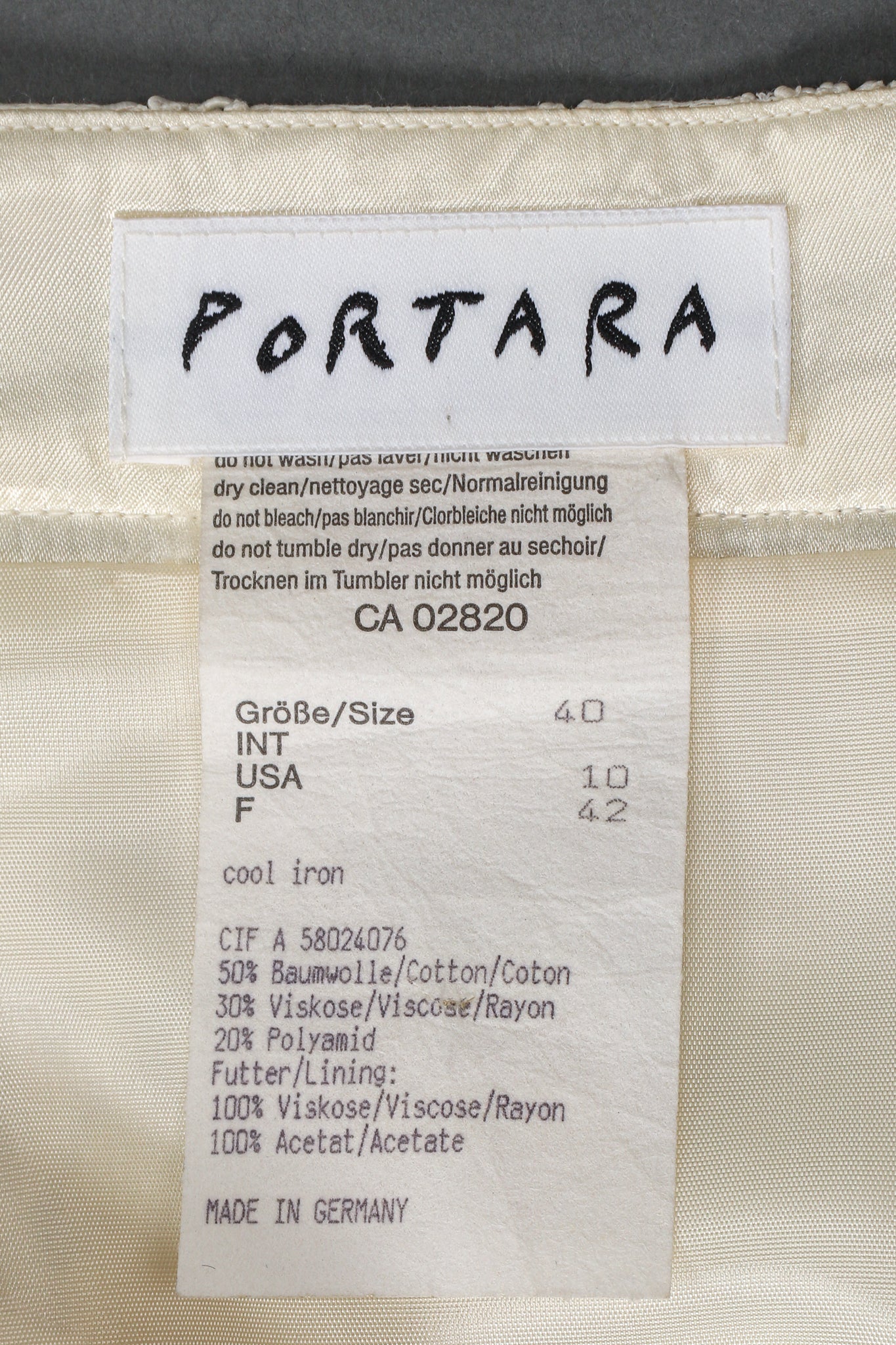 Alençon Lace Pencil Skirt - Image 10