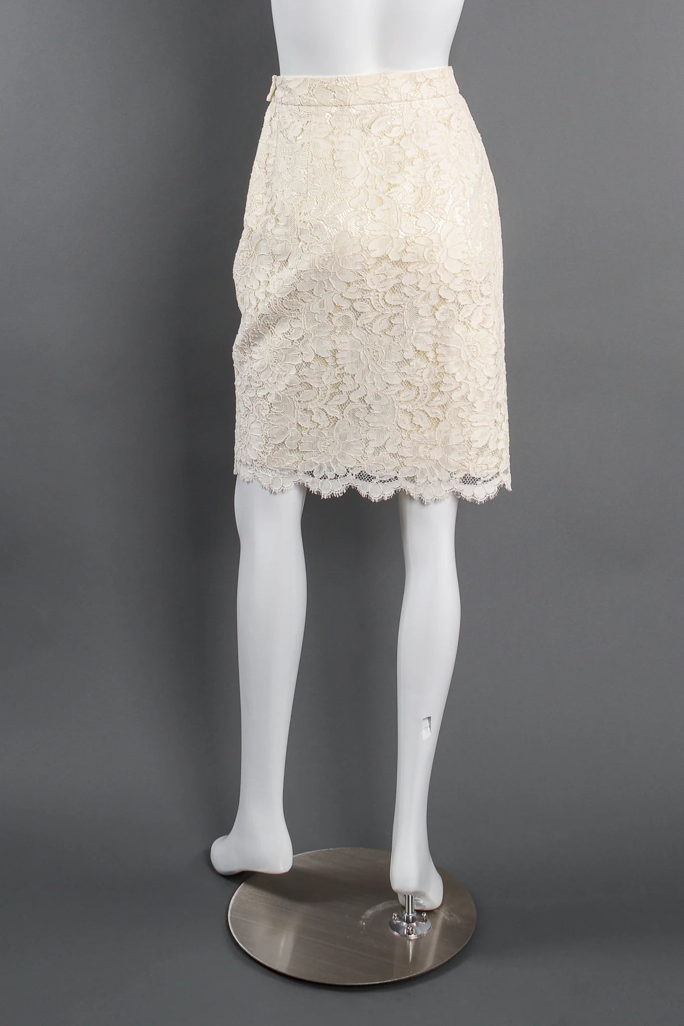 Alençon Lace Pencil Skirt - Image 6