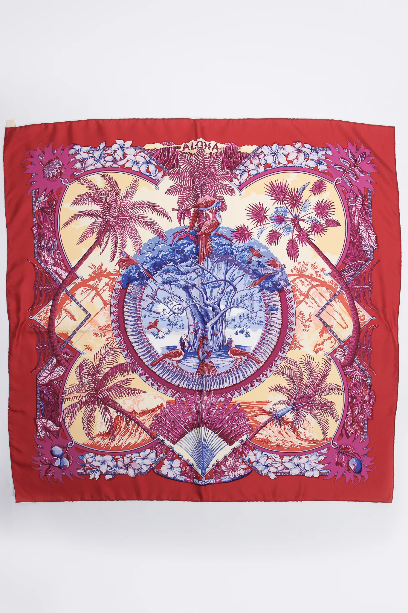 Aloha Silk Scarf - Image 7