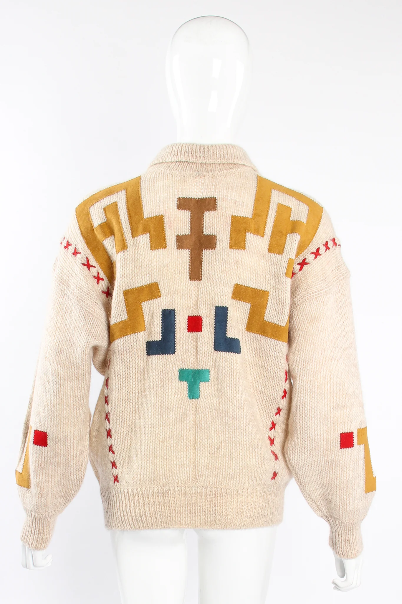 Alpaca Appliqué Sweater - Image 6