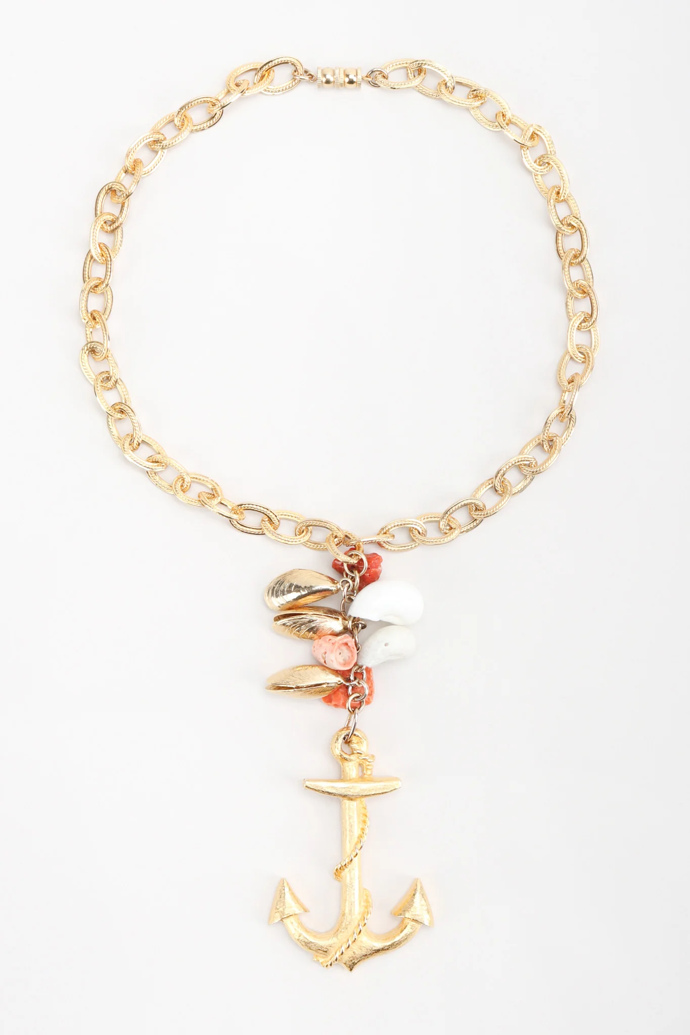 Anchor Charm Necklace - Image 4
