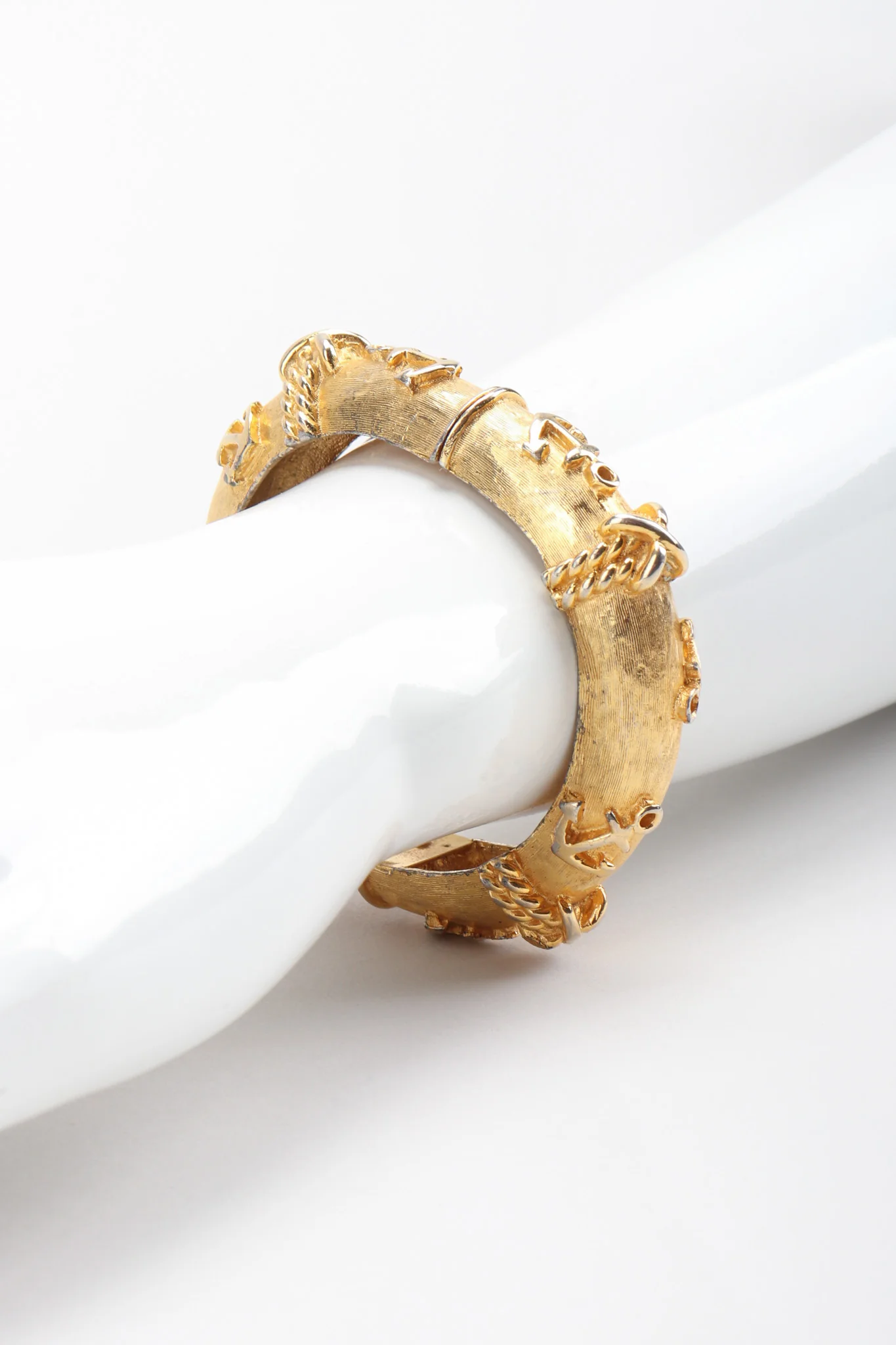 Anchor Cuff Bracelet - Image 3