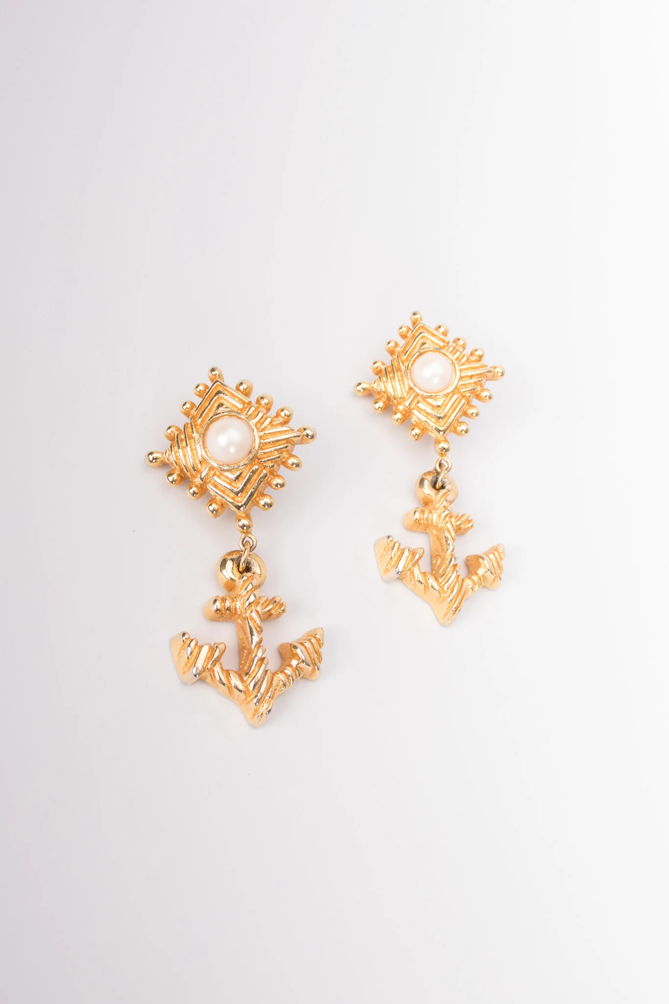 Anchor Drop Earrings - Image 3