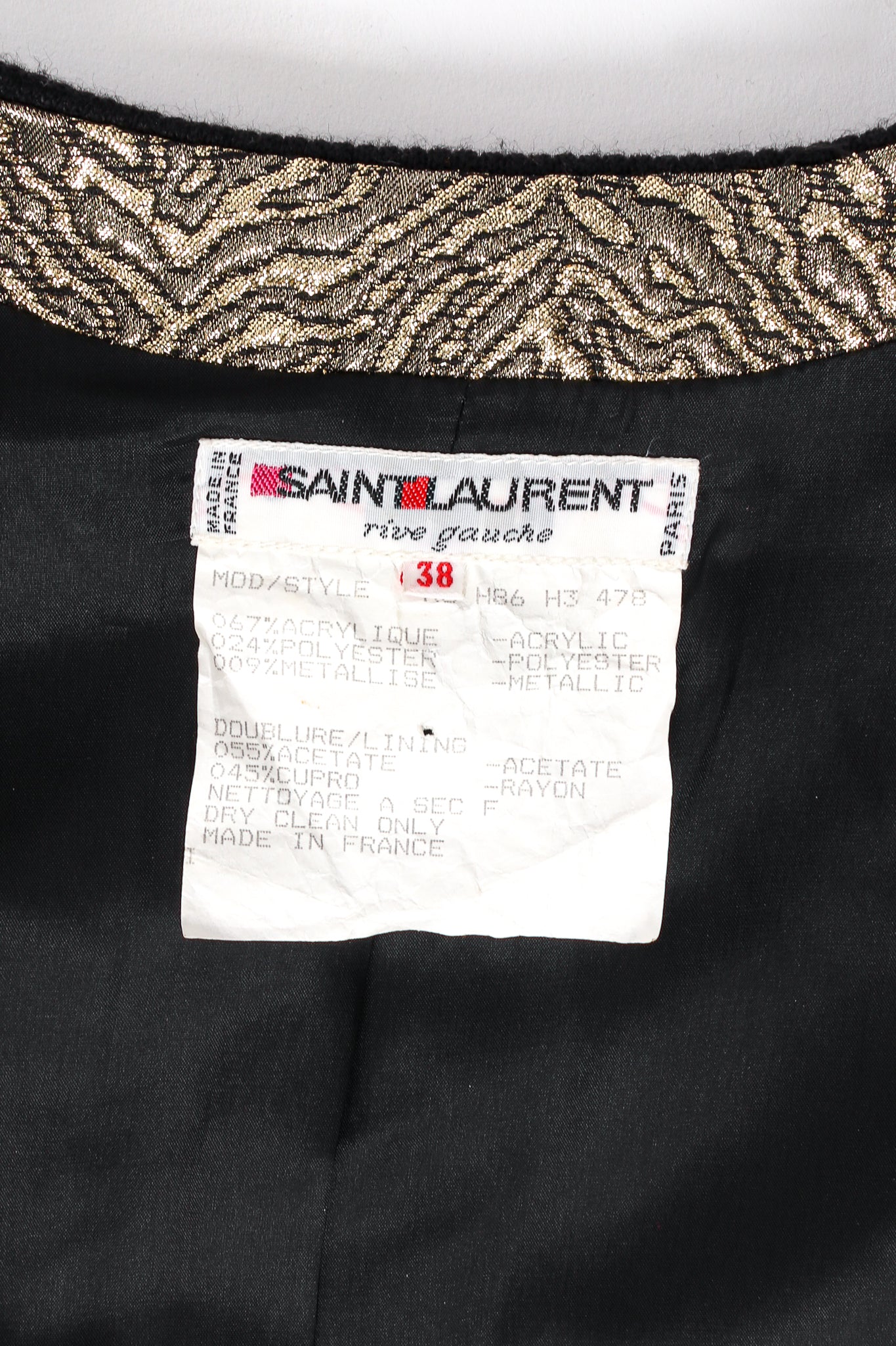 Animal Brocade Bodice Jacket - Image 8