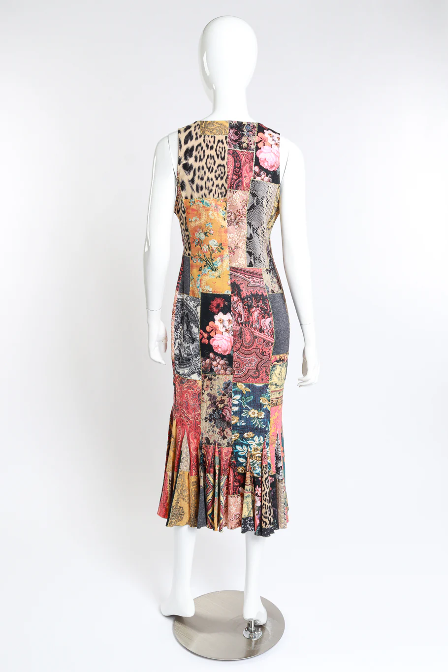 Animal Patchwork Dress - Image 3