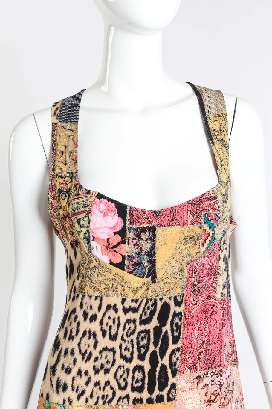 Animal Patchwork Dress - Image 4