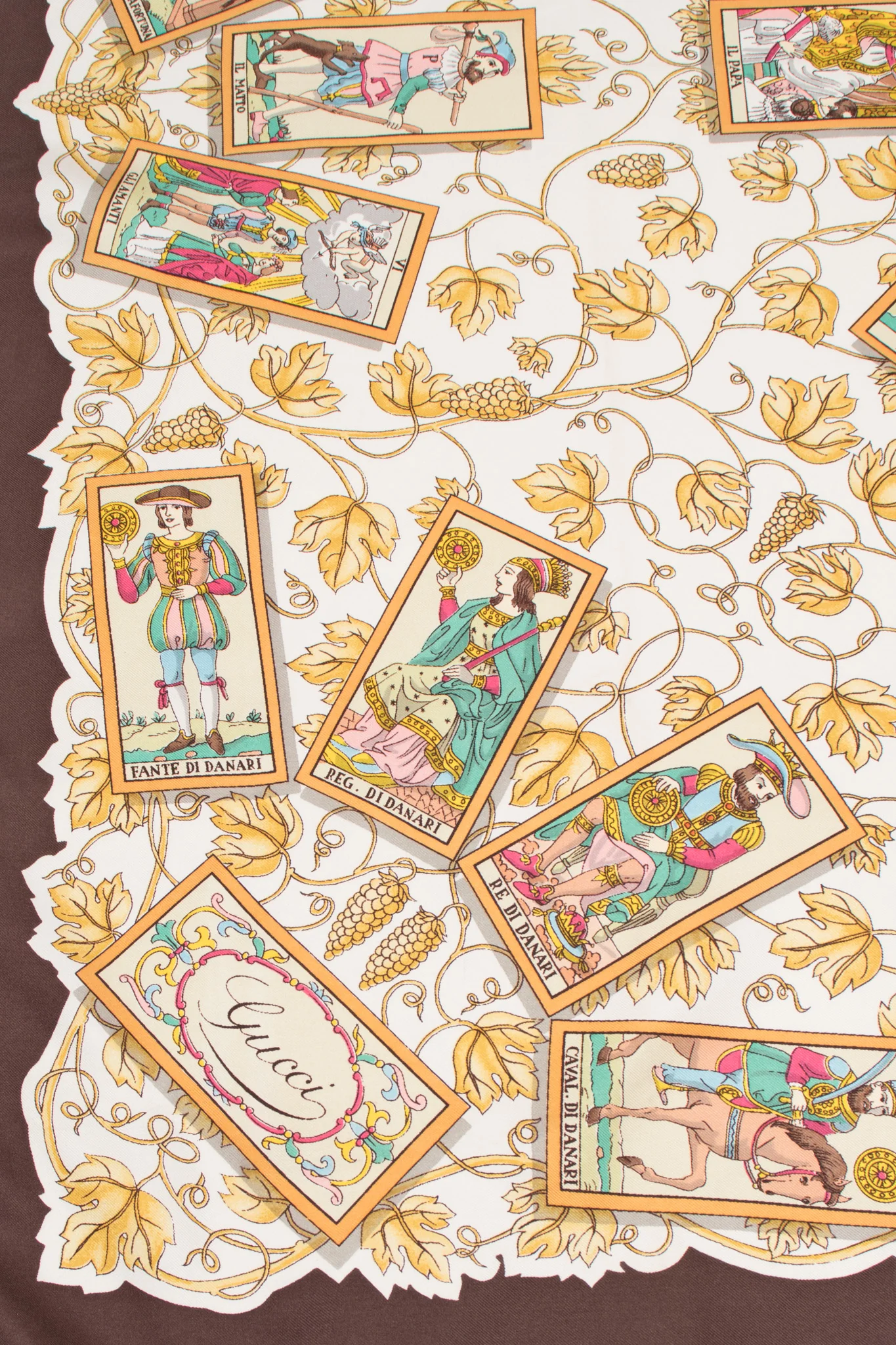 Antico Gioco Dei Tarocchi Tarot Scarf - Image 15