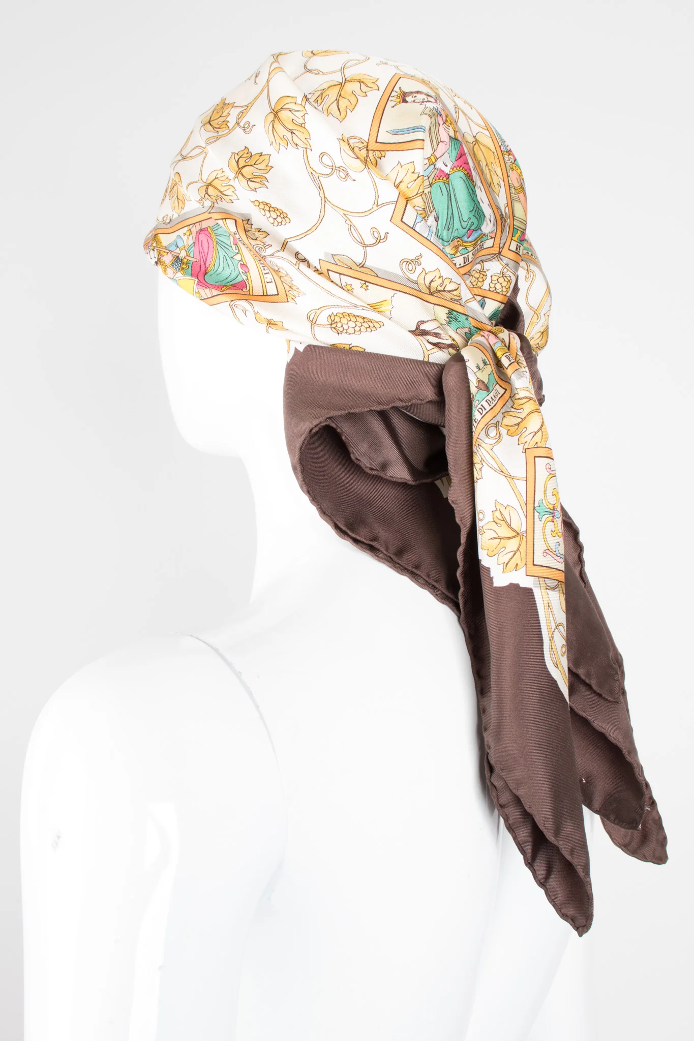 Antico Gioco Dei Tarocchi Tarot Scarf - Image 7