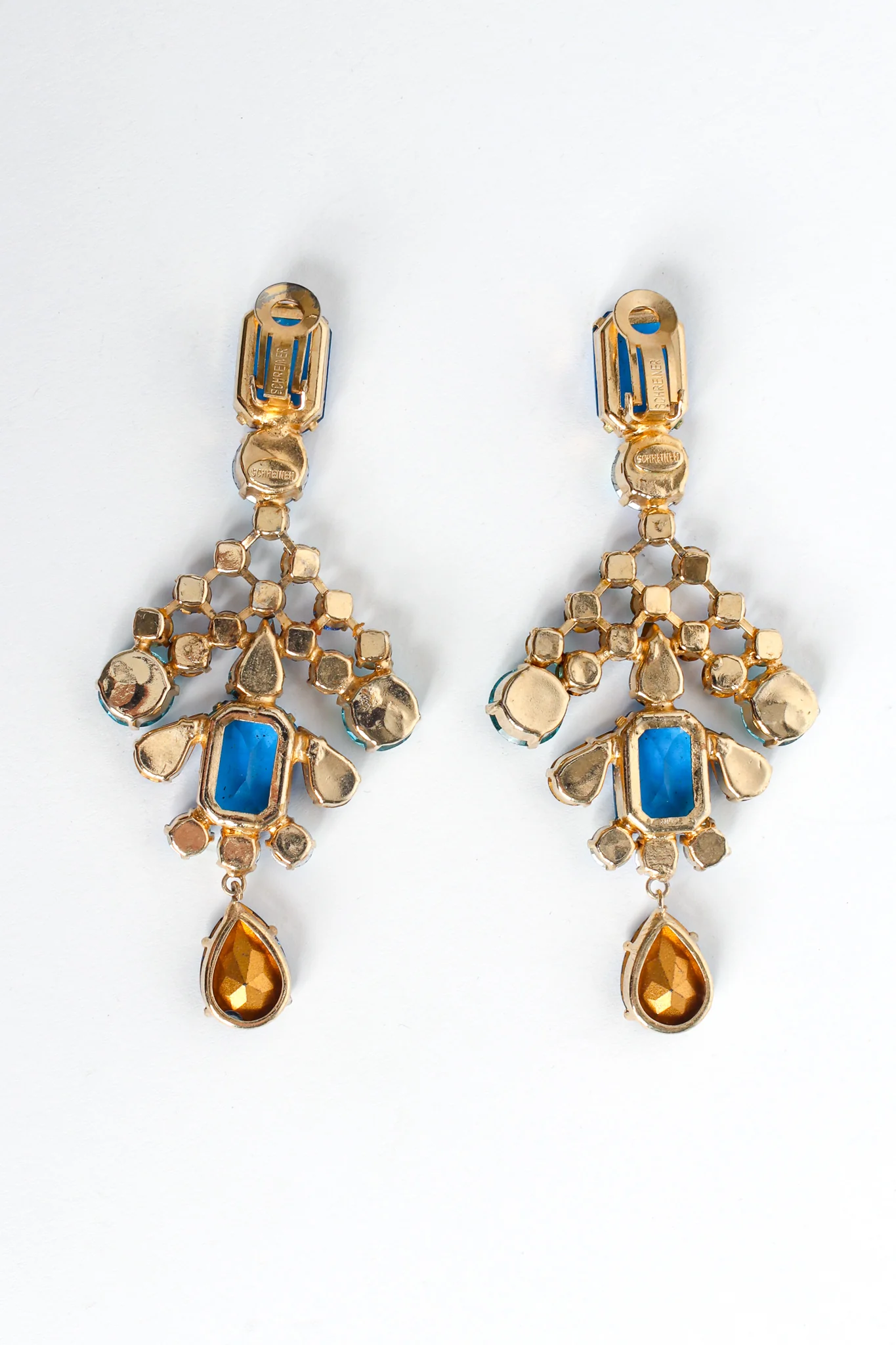 Crystal Chandelier Earrings - Image 4