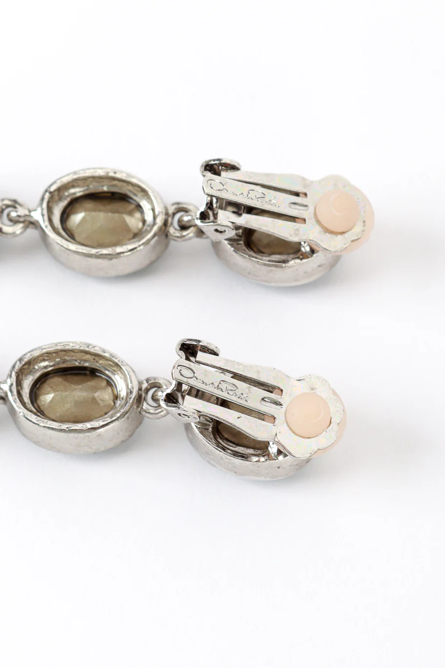 Aquamarine Crystal Drop Earrings - Image 5