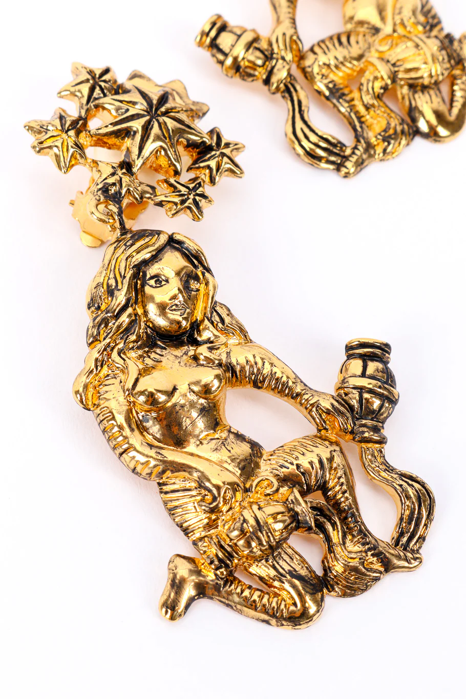 Aquarius Water Bearer Earrings - Image 4