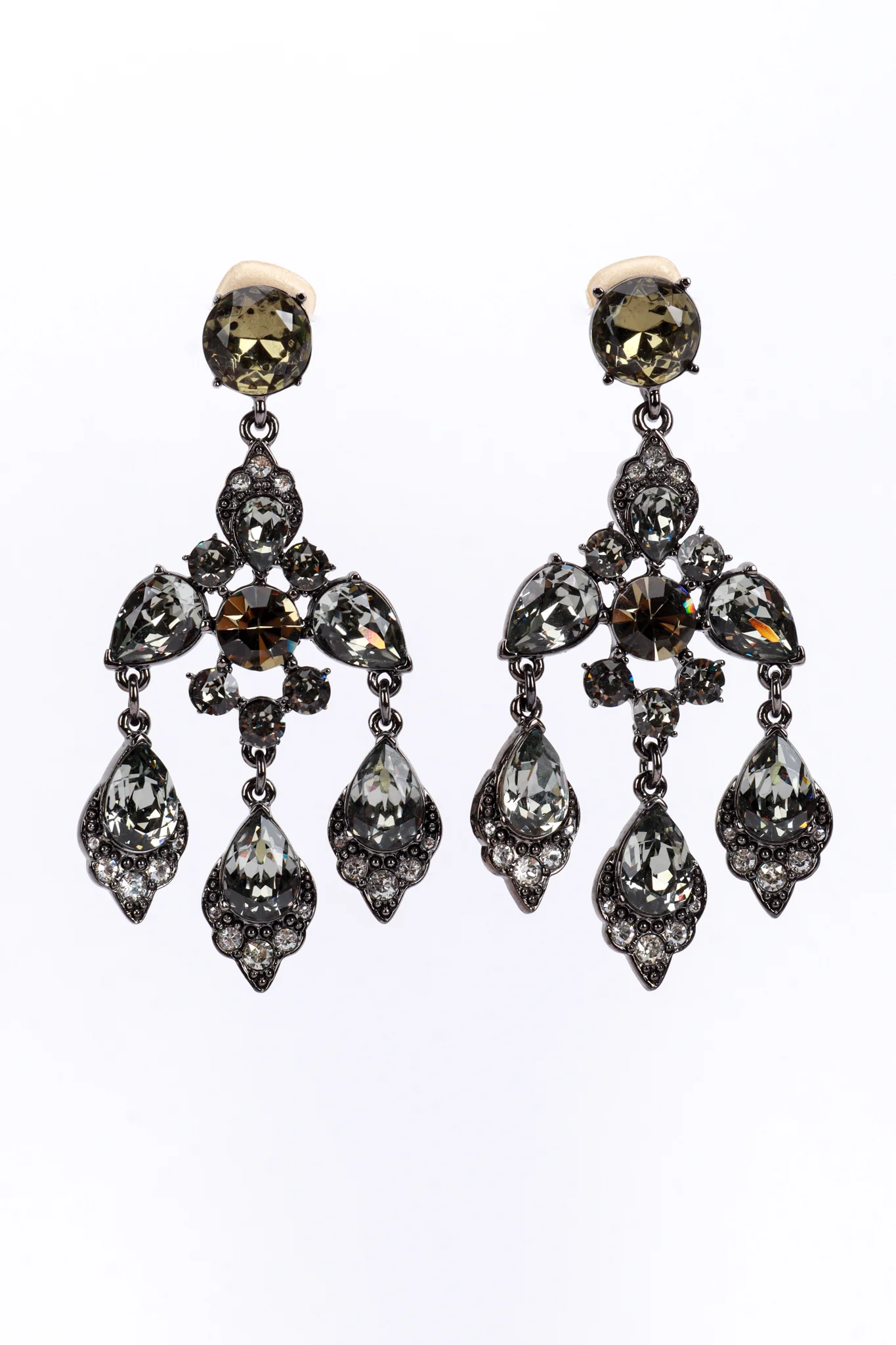 Arabesque Crystal Chandelier Earrings