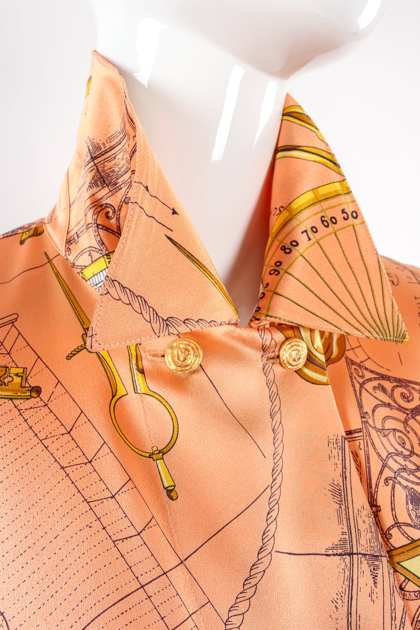 Architecture Draft Print Shirt - Image 4