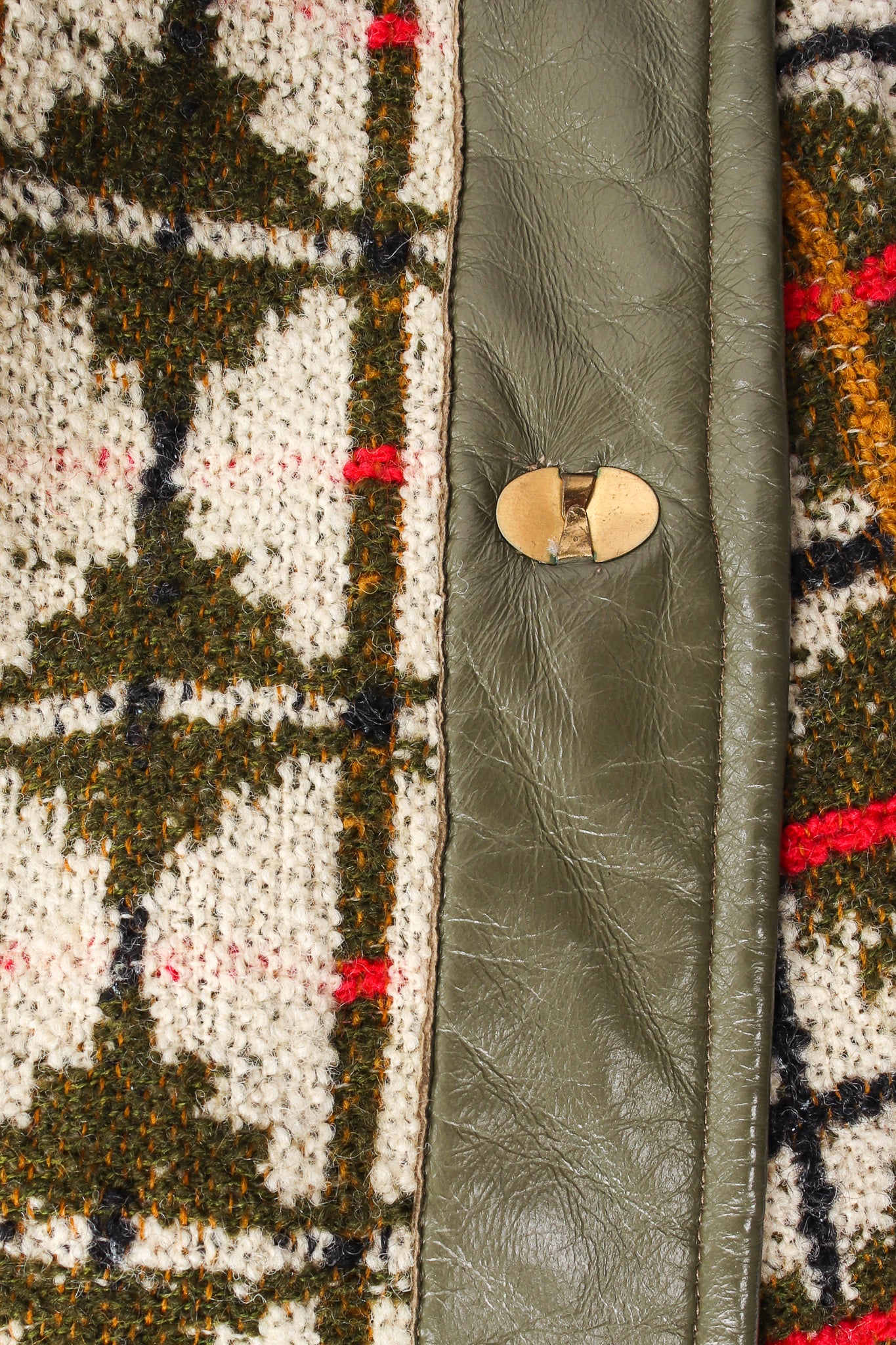 Argyle Turnlock Blanket Coat - Image 7