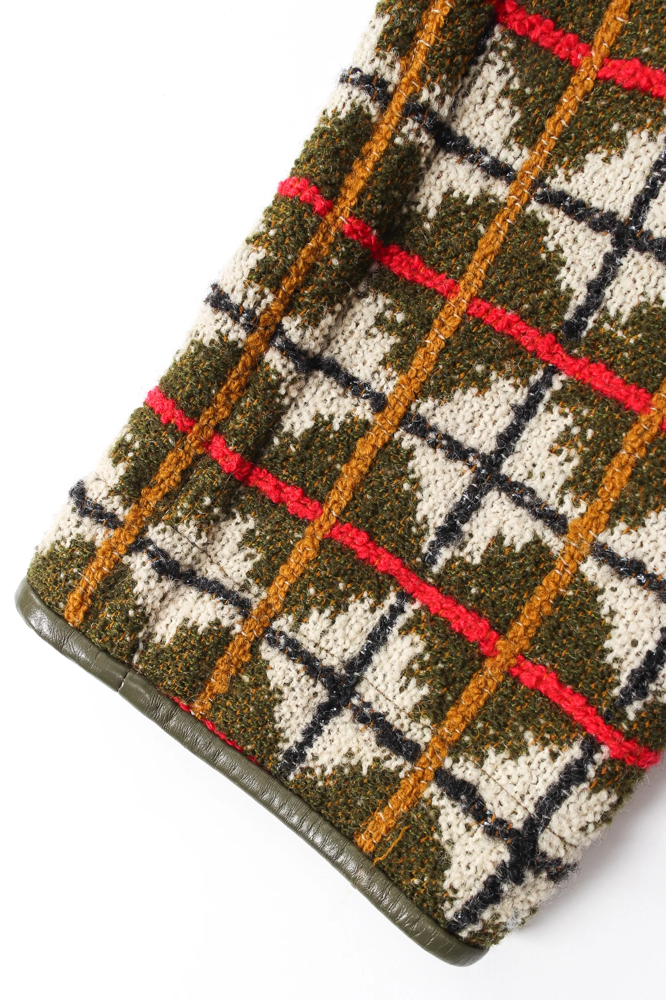 Argyle Turnlock Blanket Coat - Image 8