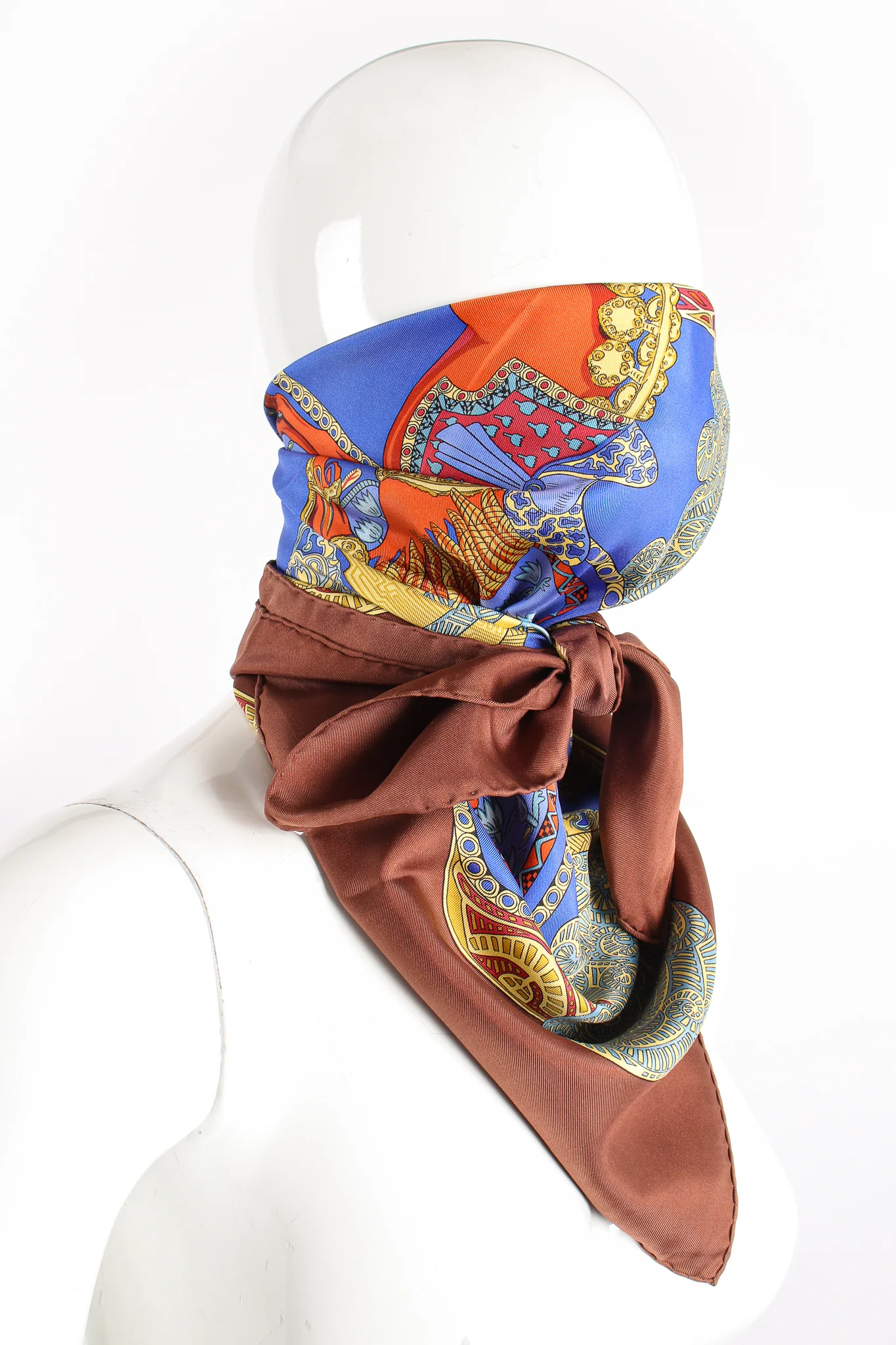 Art Des Steppes Silk Scarf - Image 2