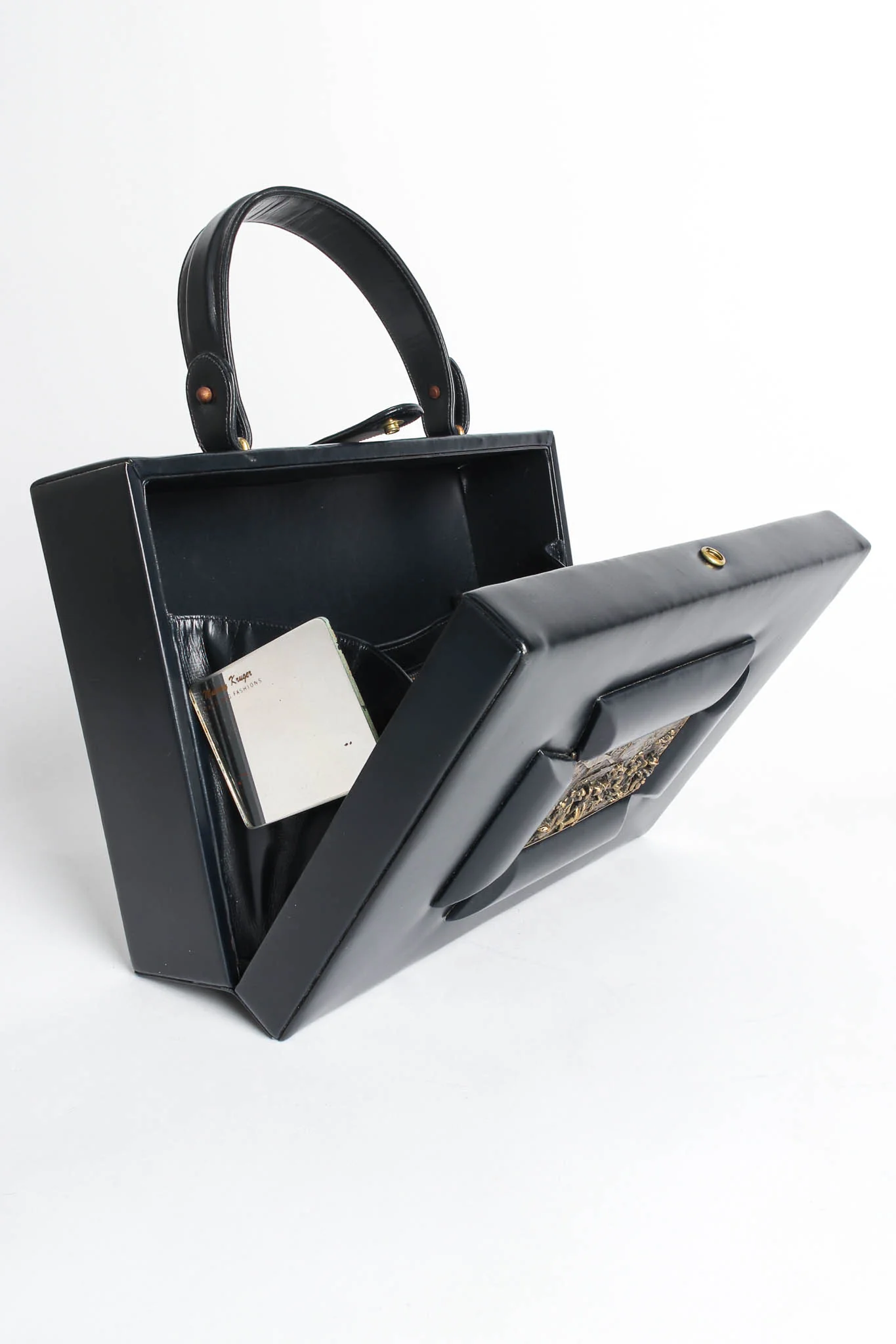 Art Tablet Leather Box Bag - Image 14