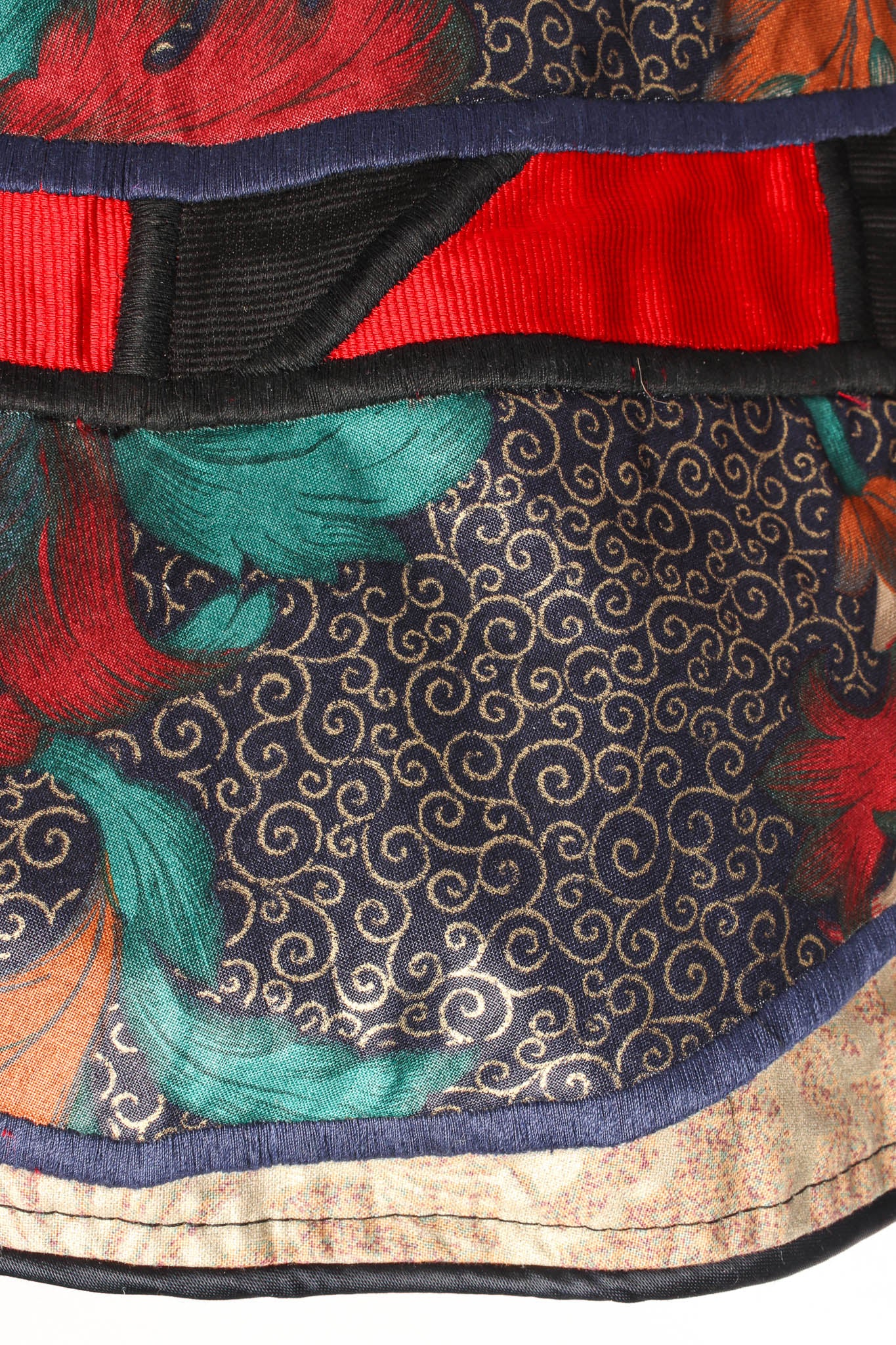 Art to Wear Embroidered Patchwork Coat - Image 10