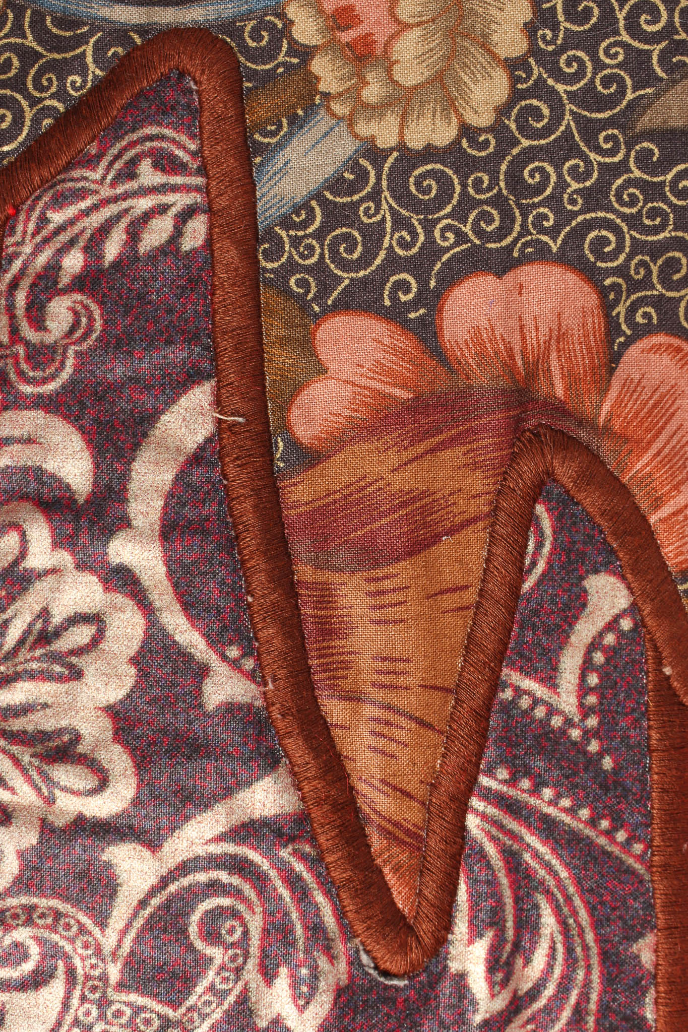 Art to Wear Embroidered Patchwork Coat - Image 8