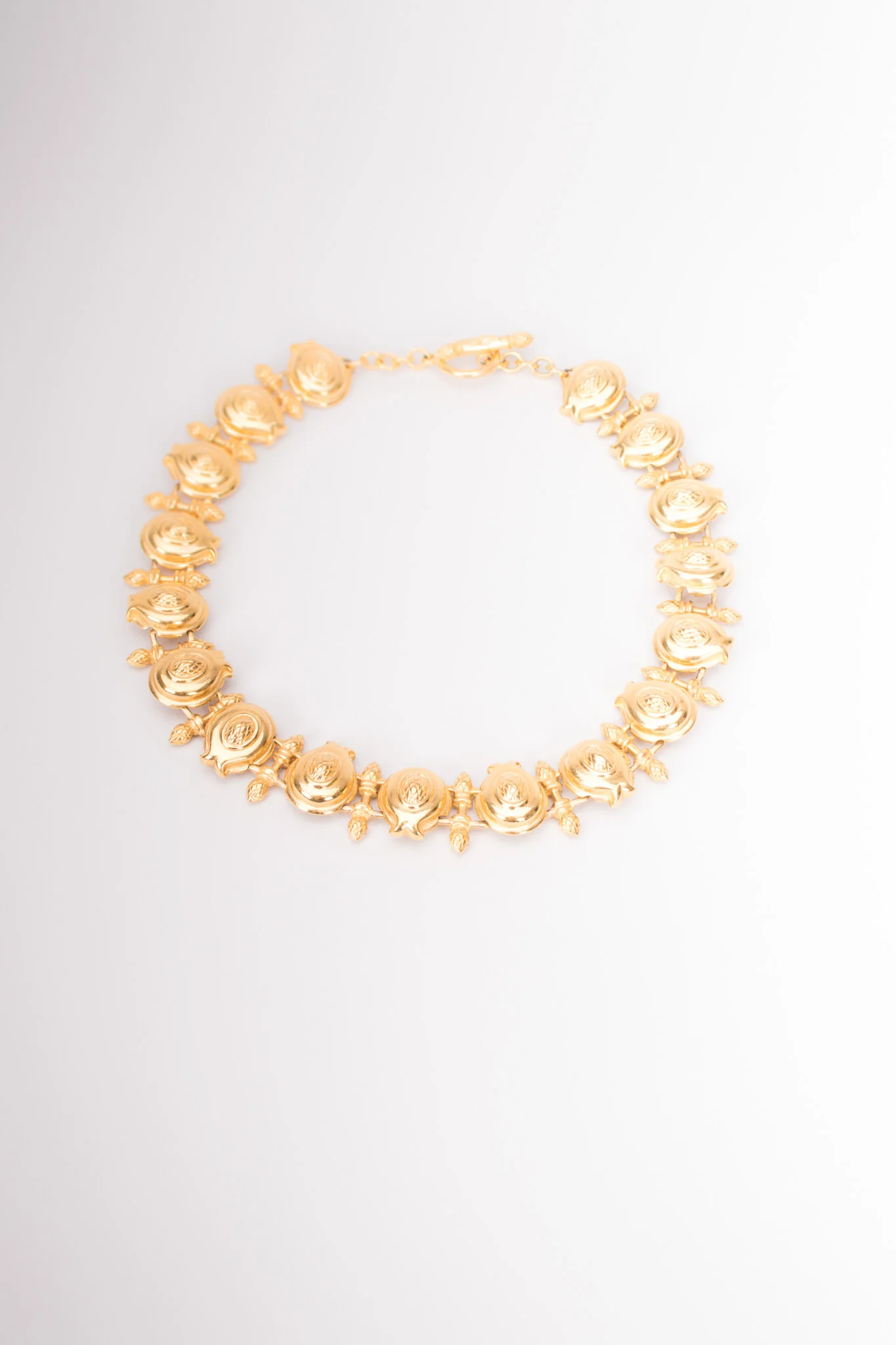Artichoke Flower Collar Necklace - Image 4