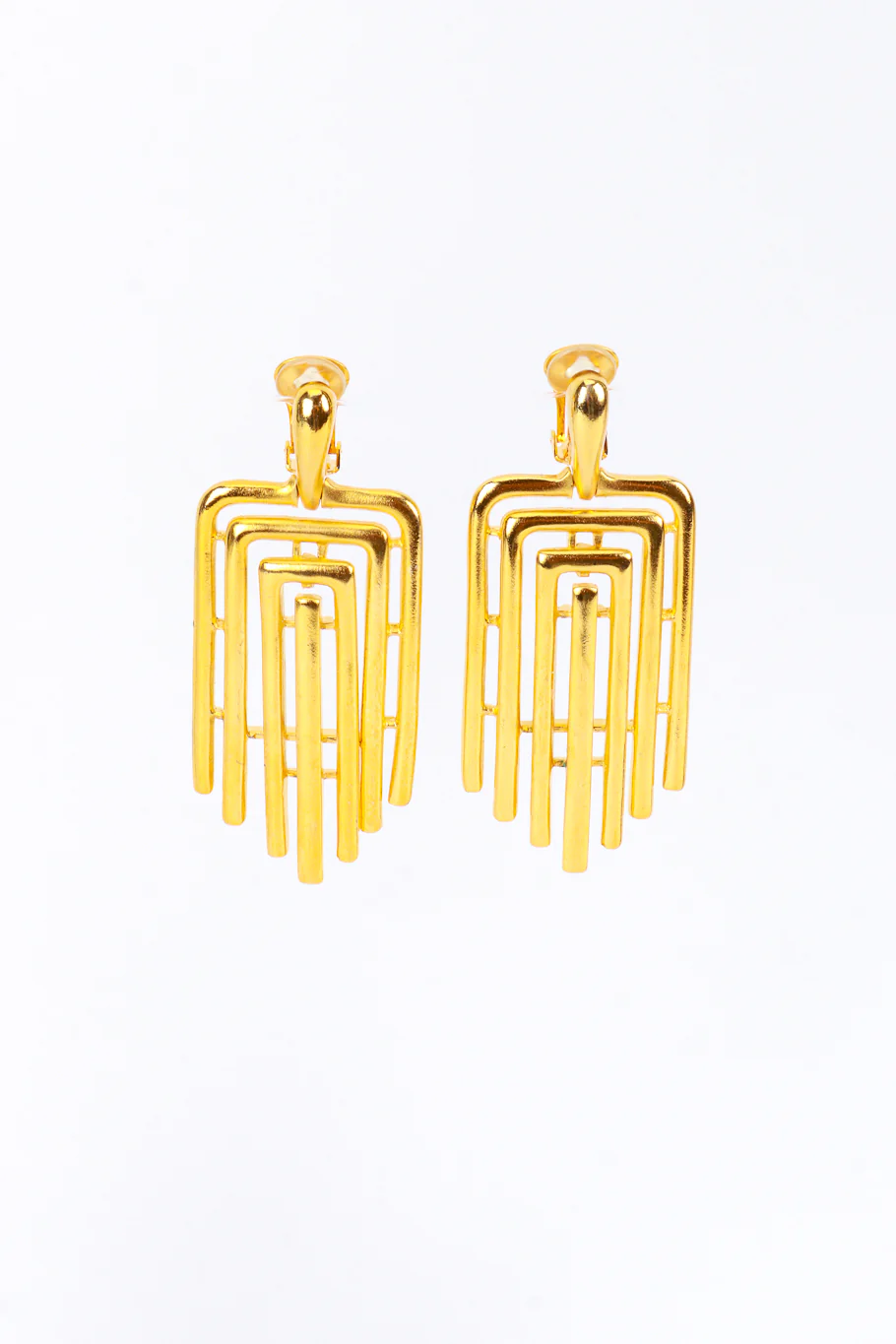 Articulated Linear Drop Earrings