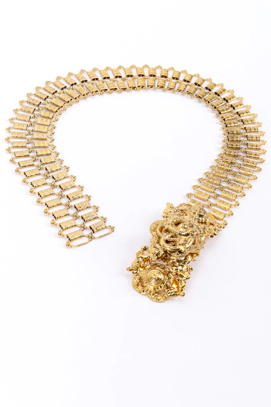 Articulated Metal Chain Snake Belt - Image 3