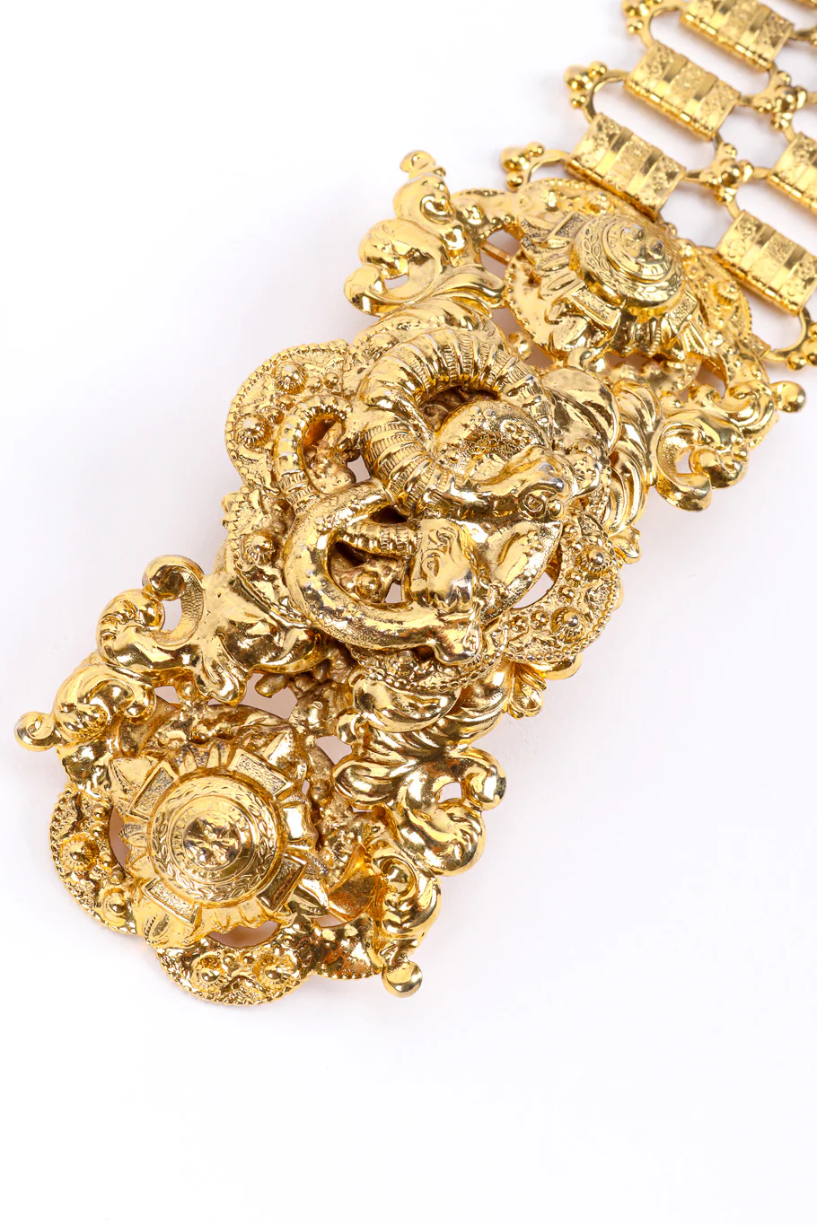 Articulated Metal Chain Snake Belt - Image 4