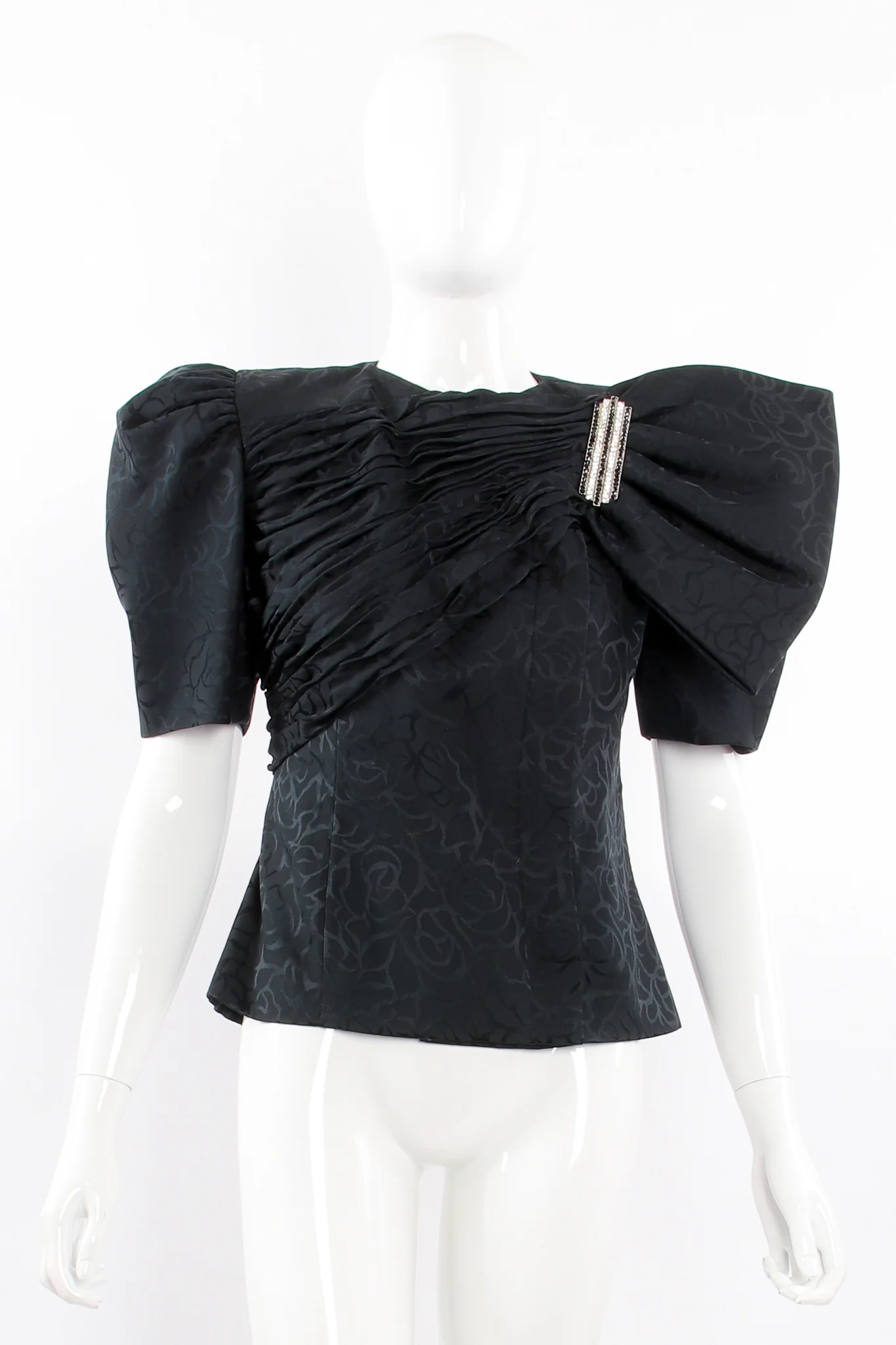 Asymmetric Bow Jacket & Skirt Set - Image 10