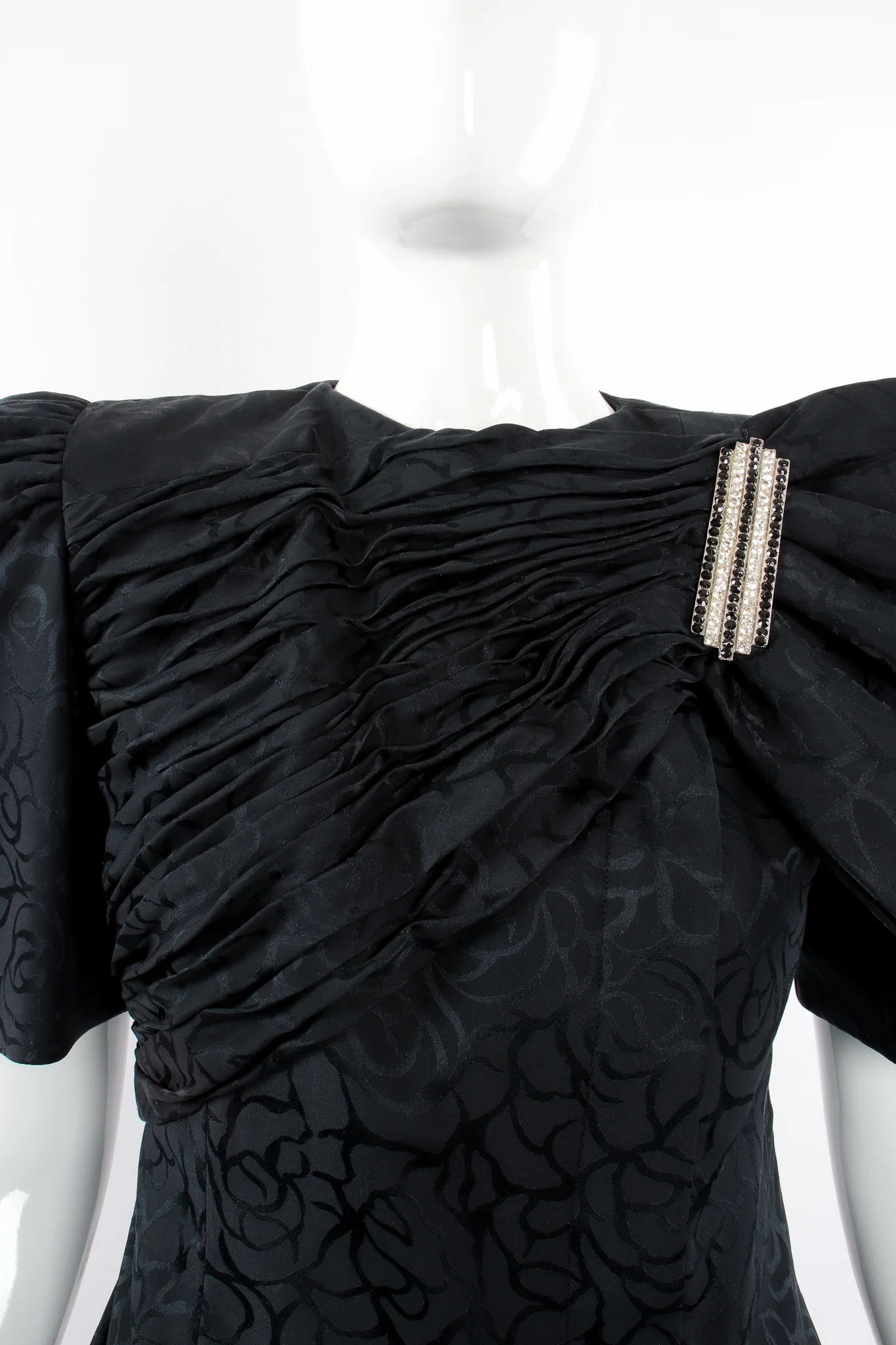 Asymmetric Bow Jacket & Skirt Set - Image 5
