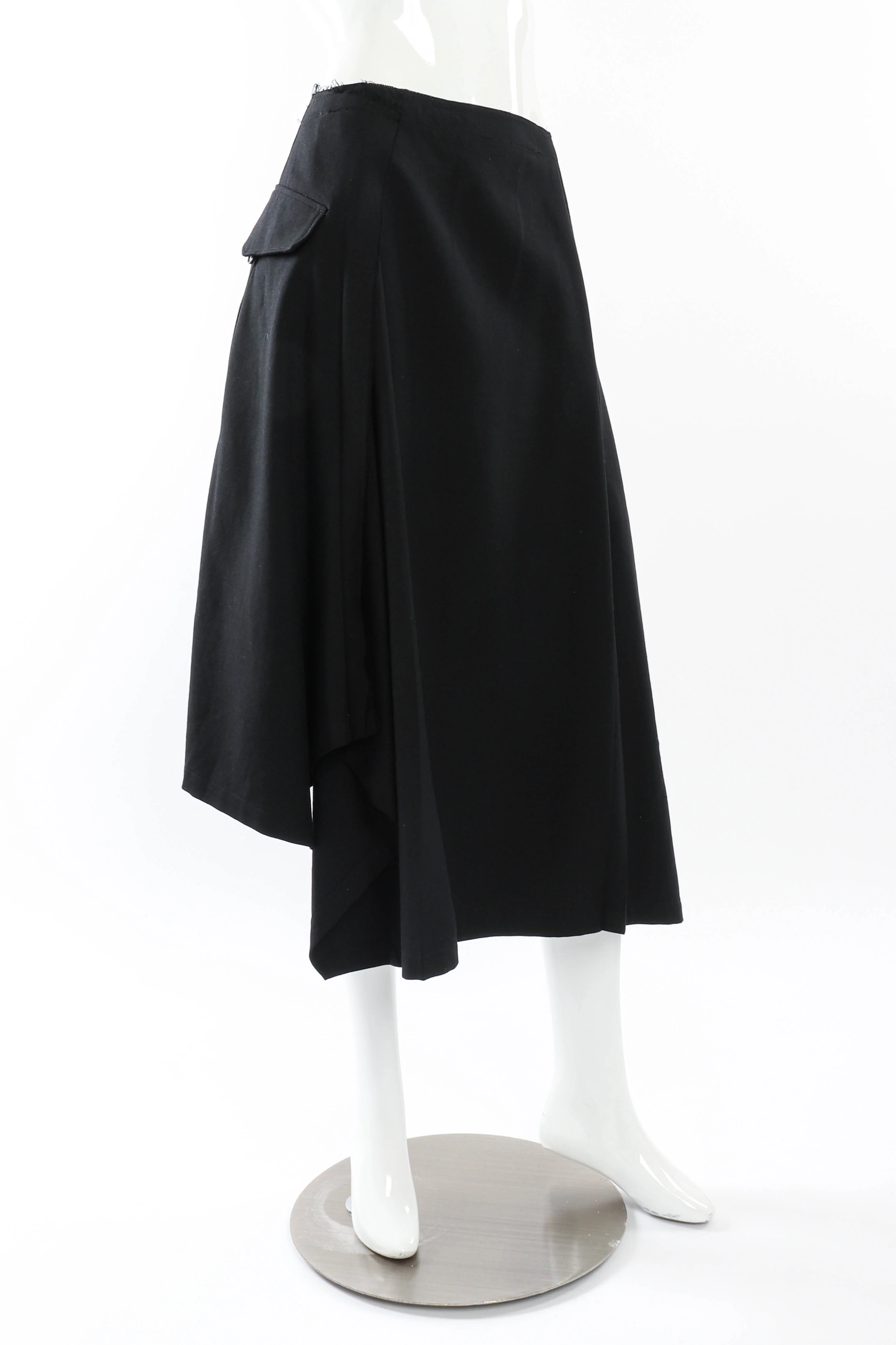 Asymmetric Hem Skirt - Image 2