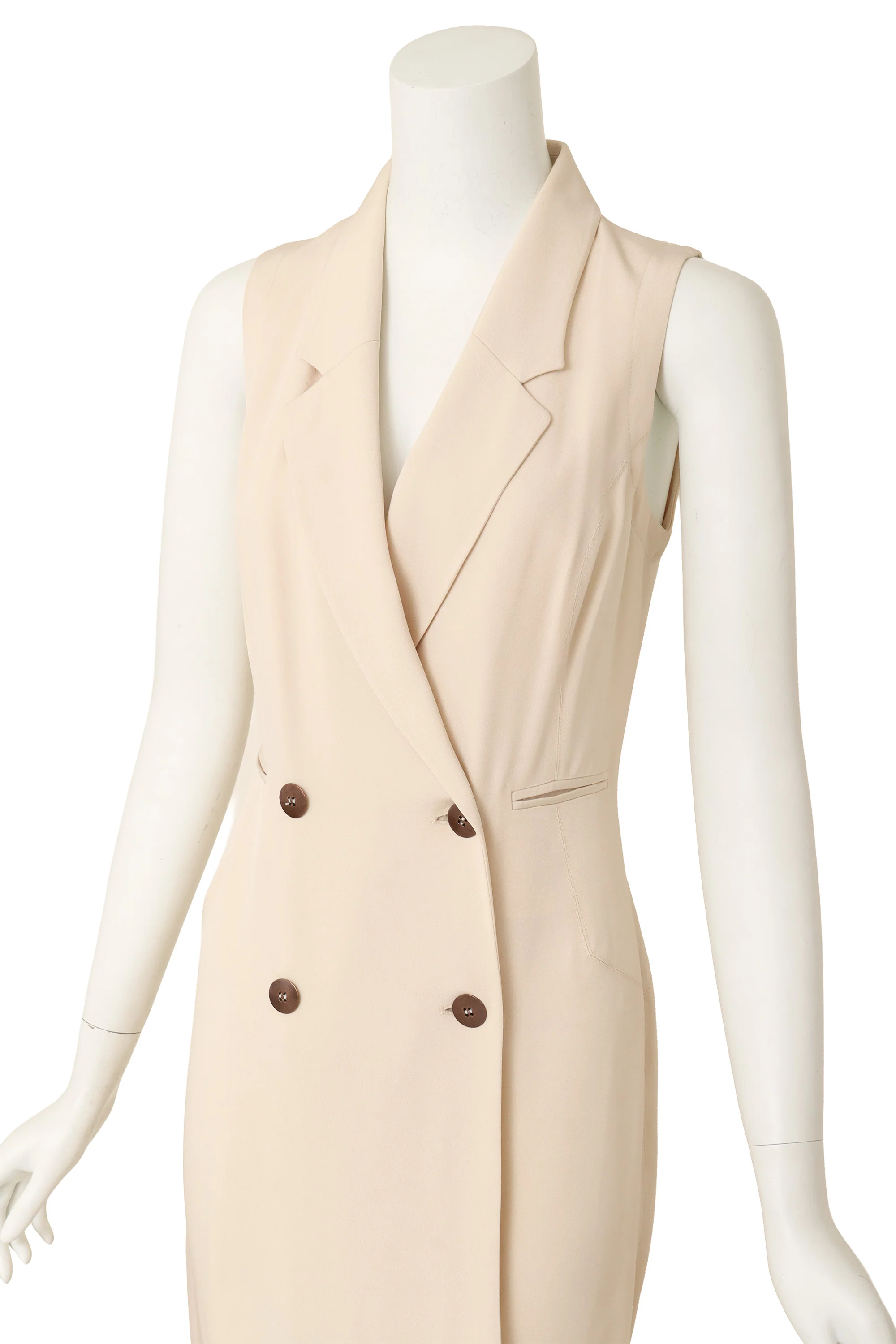 Asymmetric Vest Dress - Image 2