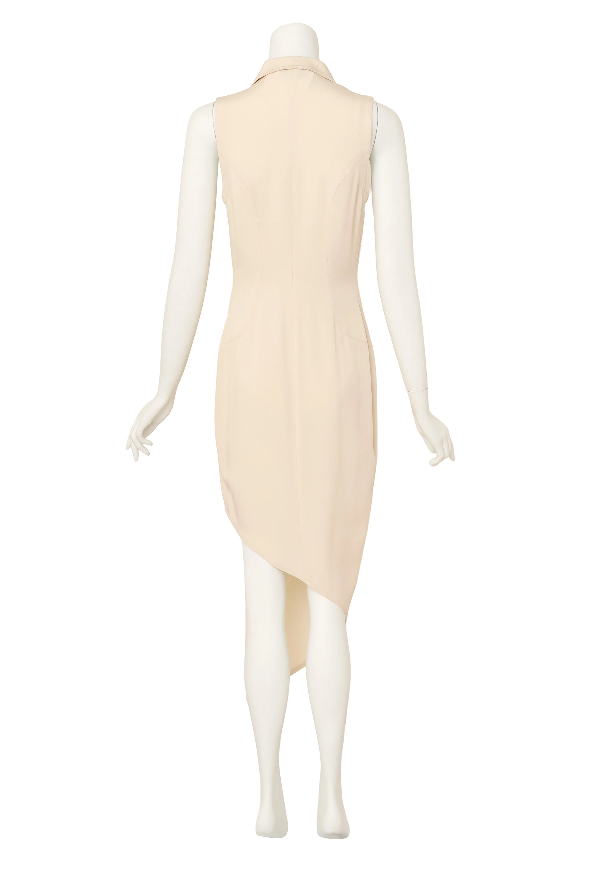 Asymmetric Vest Dress - Image 4