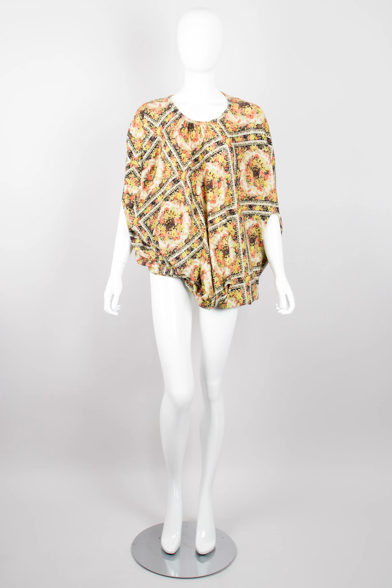 Asymmetrical Floral Tee - Image 2